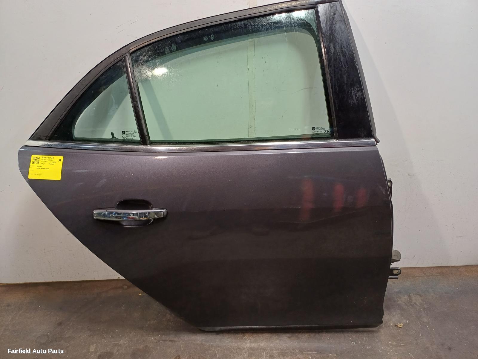 2013-2017 Holden Malibu Right Rear Door Sliding