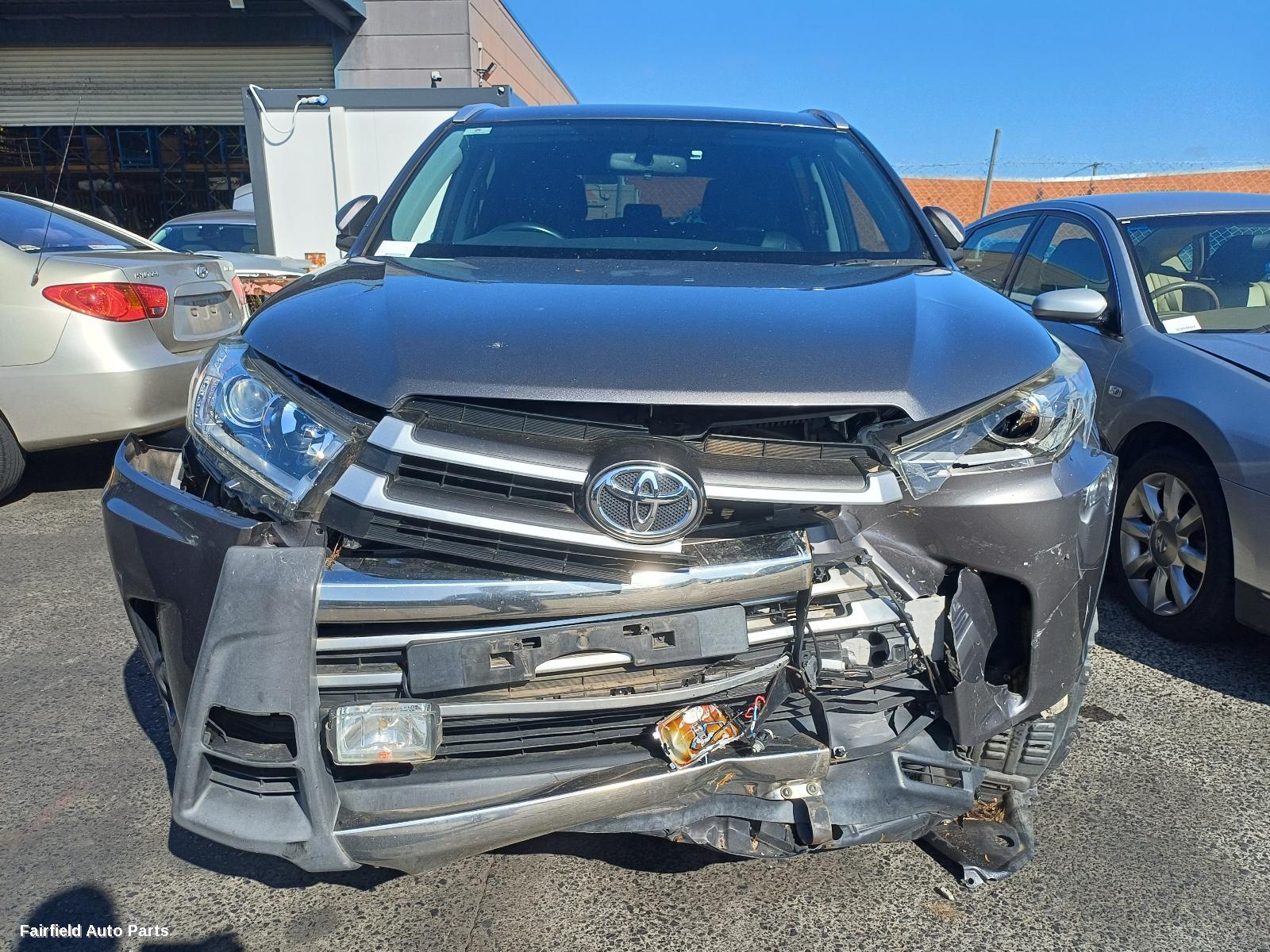 2017 Toyota Kluger Bootlid Tailgate