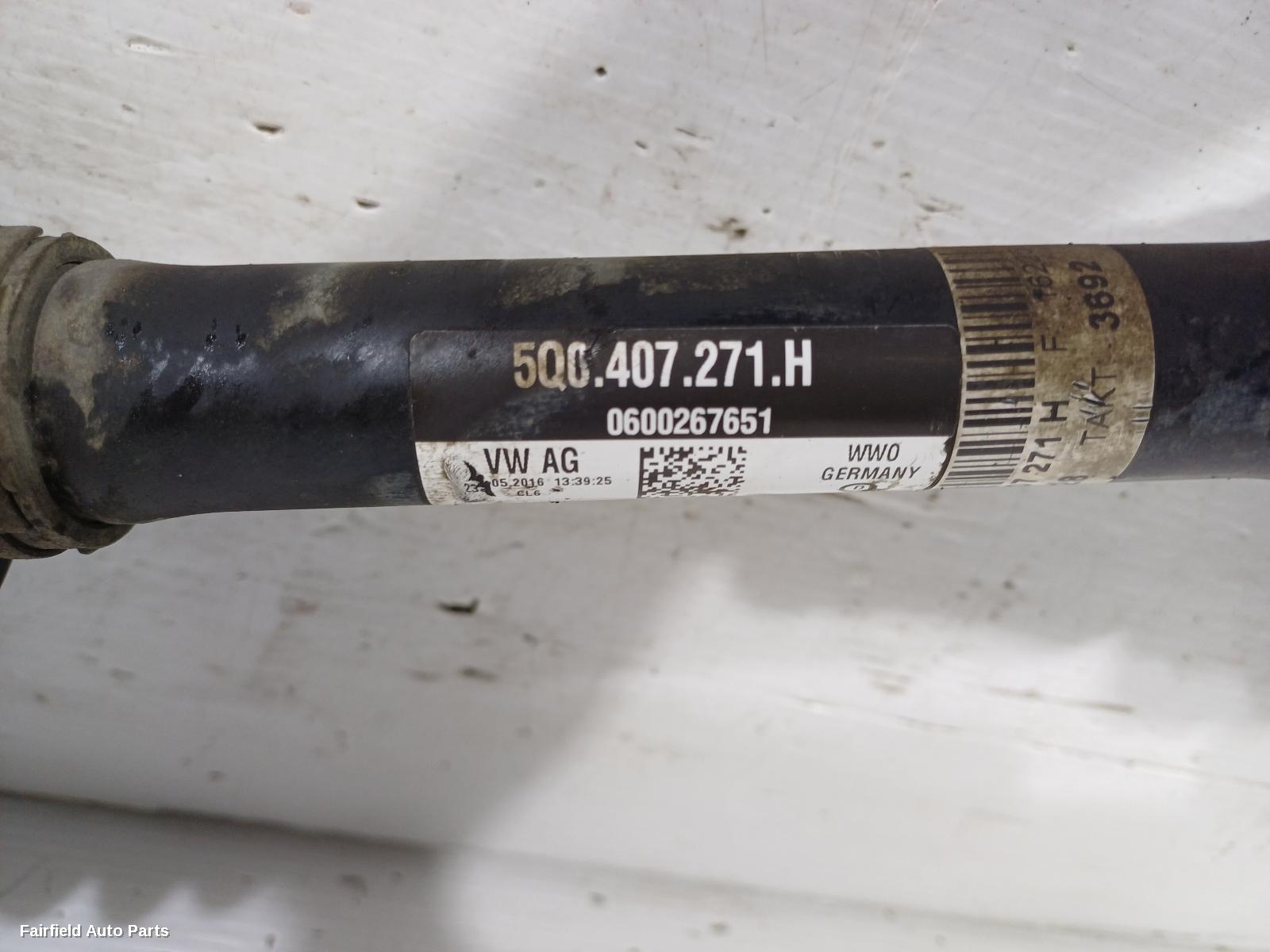 2015-2020 Volkswagen Golf Left Driveshaft