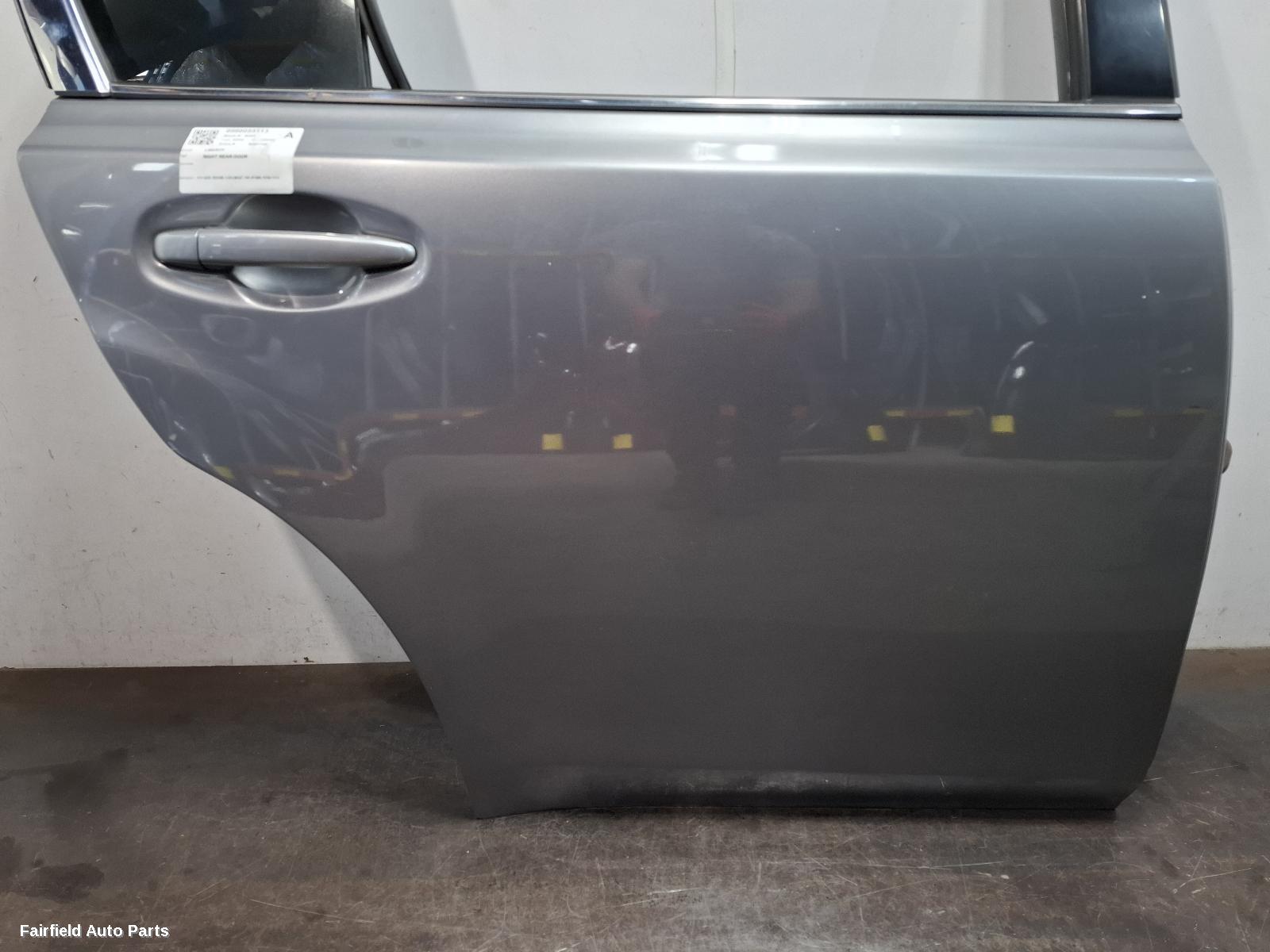 2009-2014 Subaru Liberty Right Rear Door Sliding