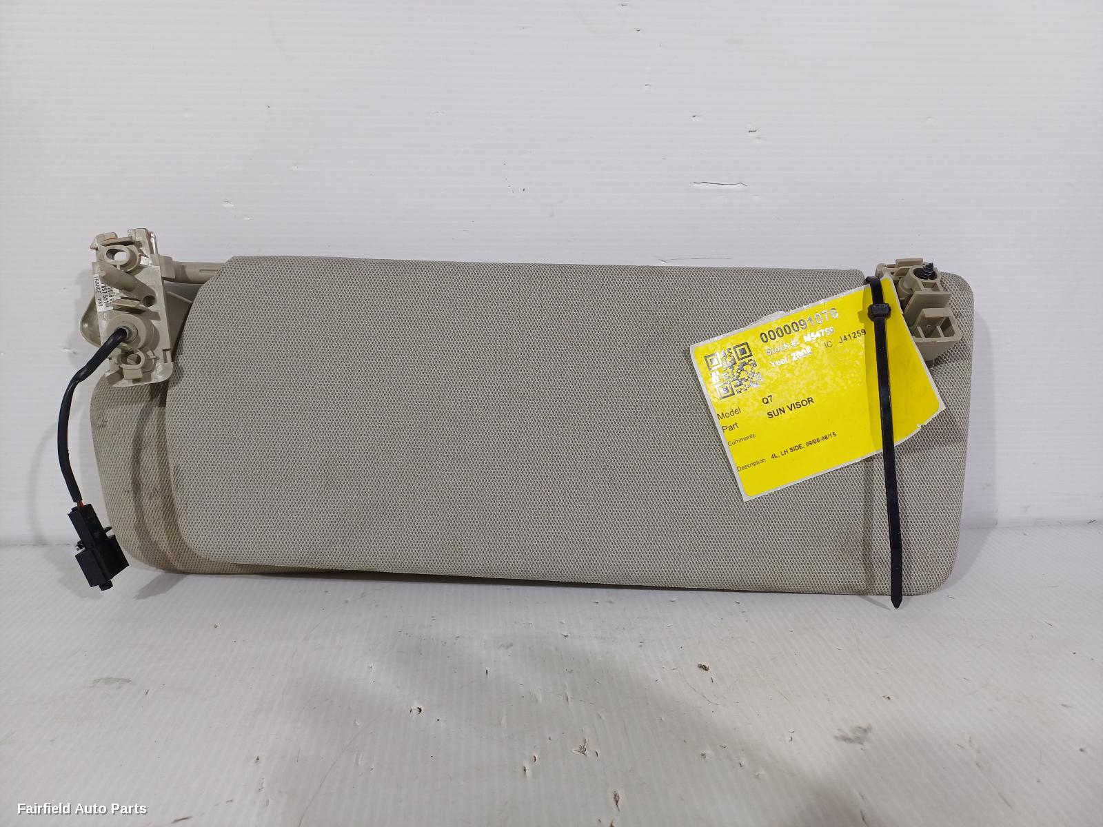 2006-2015 Audi Q7 Sunvisor