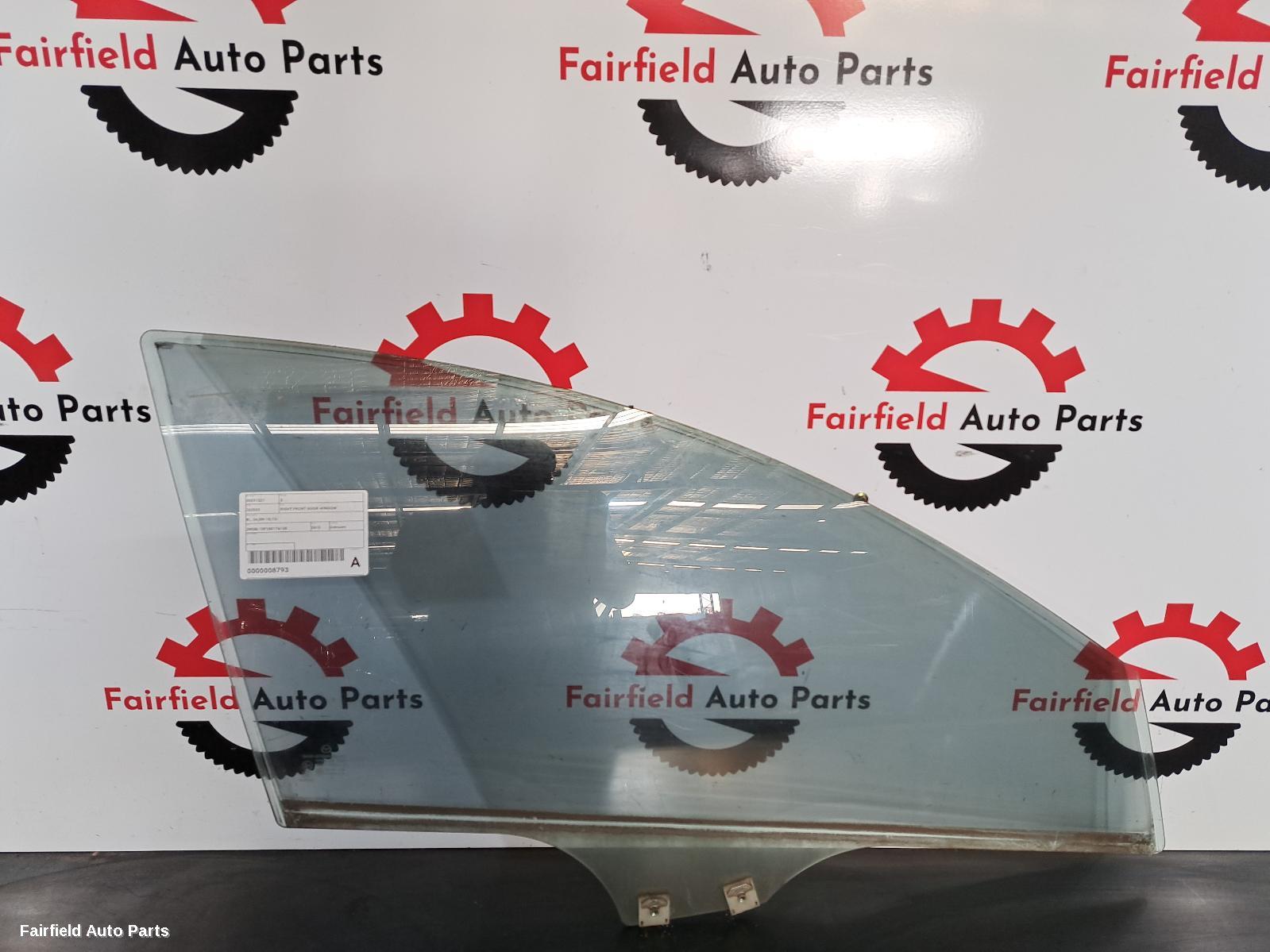 2009-2013 Mazda 3 Right Front Door Window