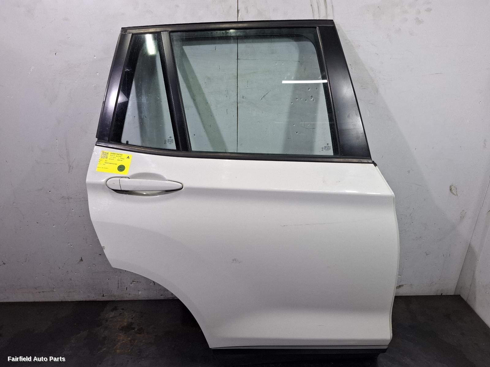2010-2017 Bmw X3 Right Rear Door Sliding