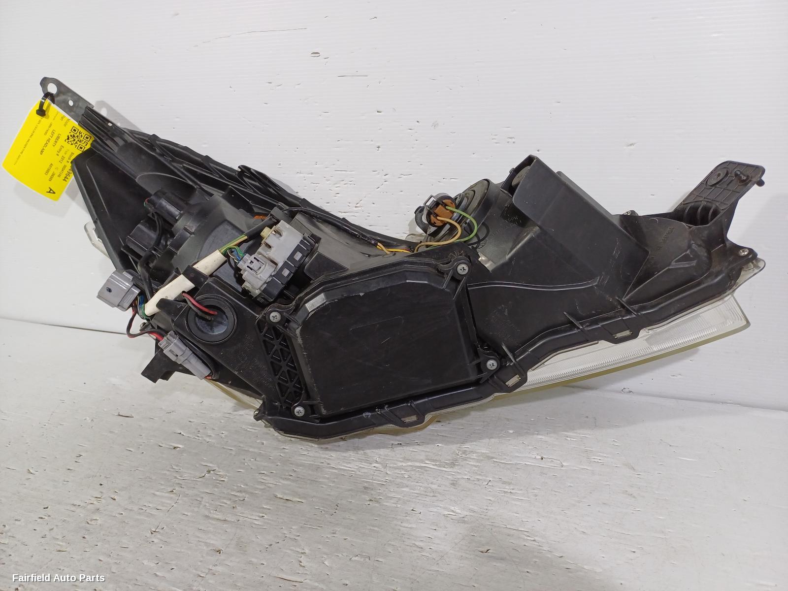 2012 Subaru Liberty Left Headlamp