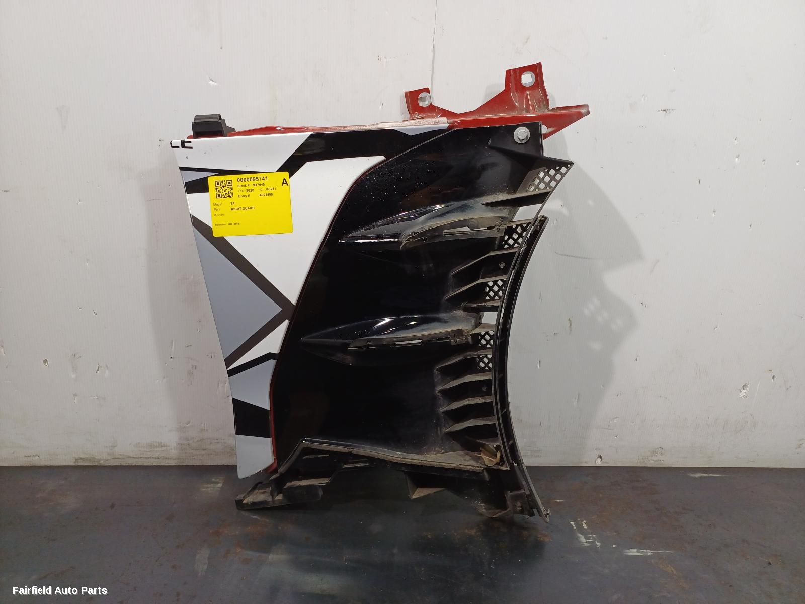 2019-2021 Bmw Z4 Right Guard