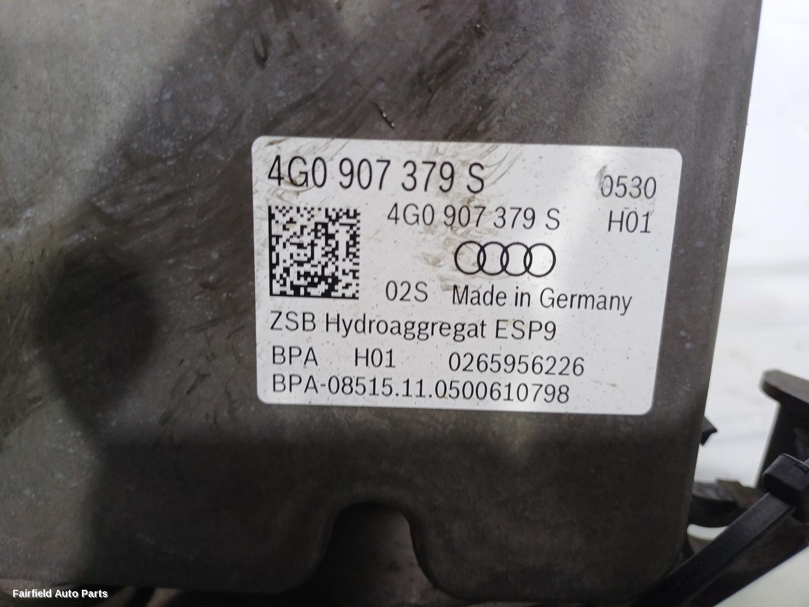 2011-2018 Audi A6 Abs Pump Modulator