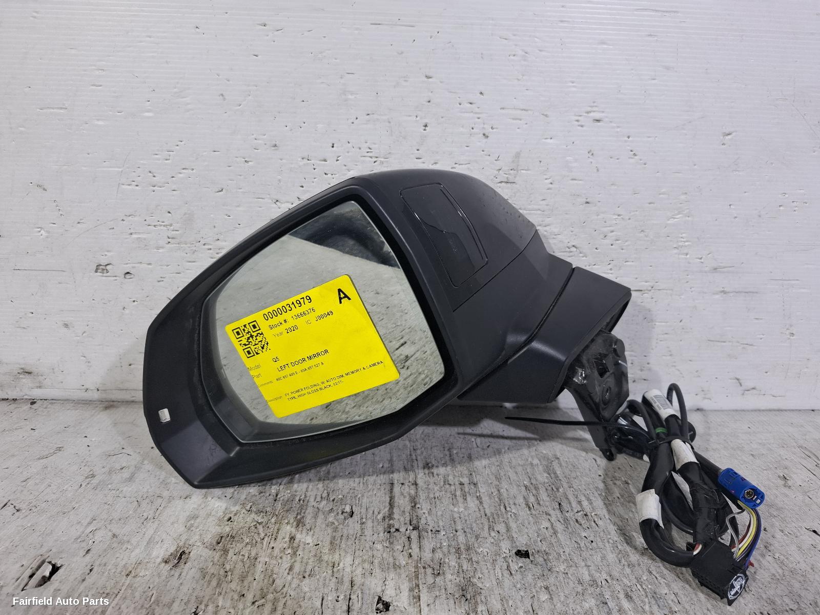 2017-2025 Audi Q5 Left Door Mirror
