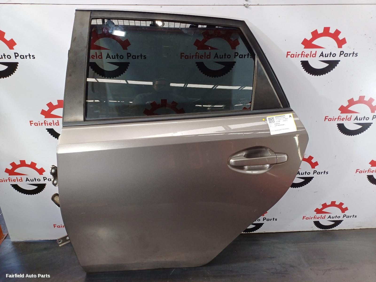 2012-2018 Toyota Corolla Left Rear Door Sliding