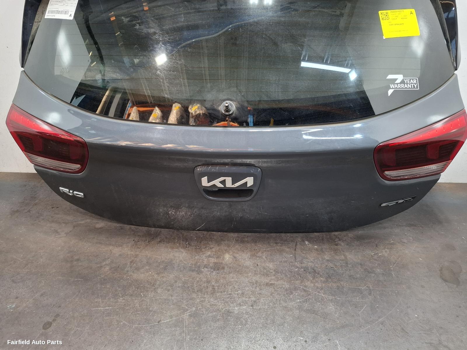 2018-2023 Kia Rio Bootlid Tailgate