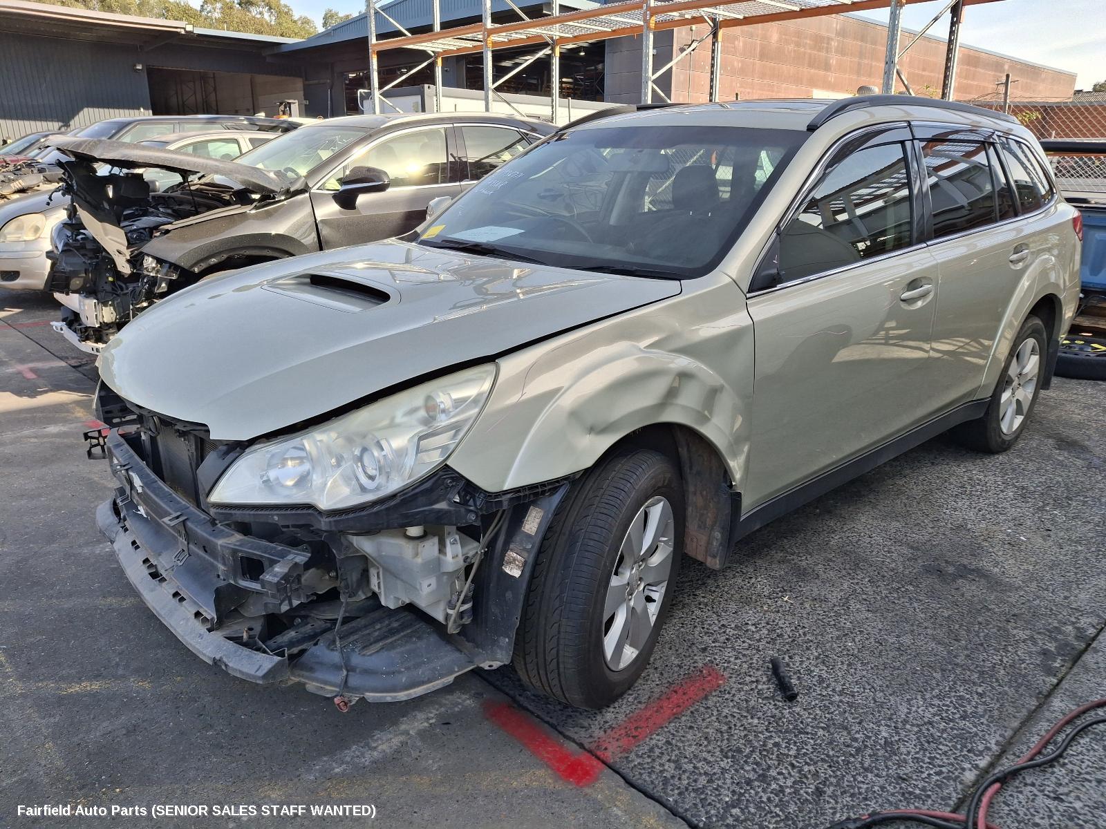 2012 Subaru Outback Towbar