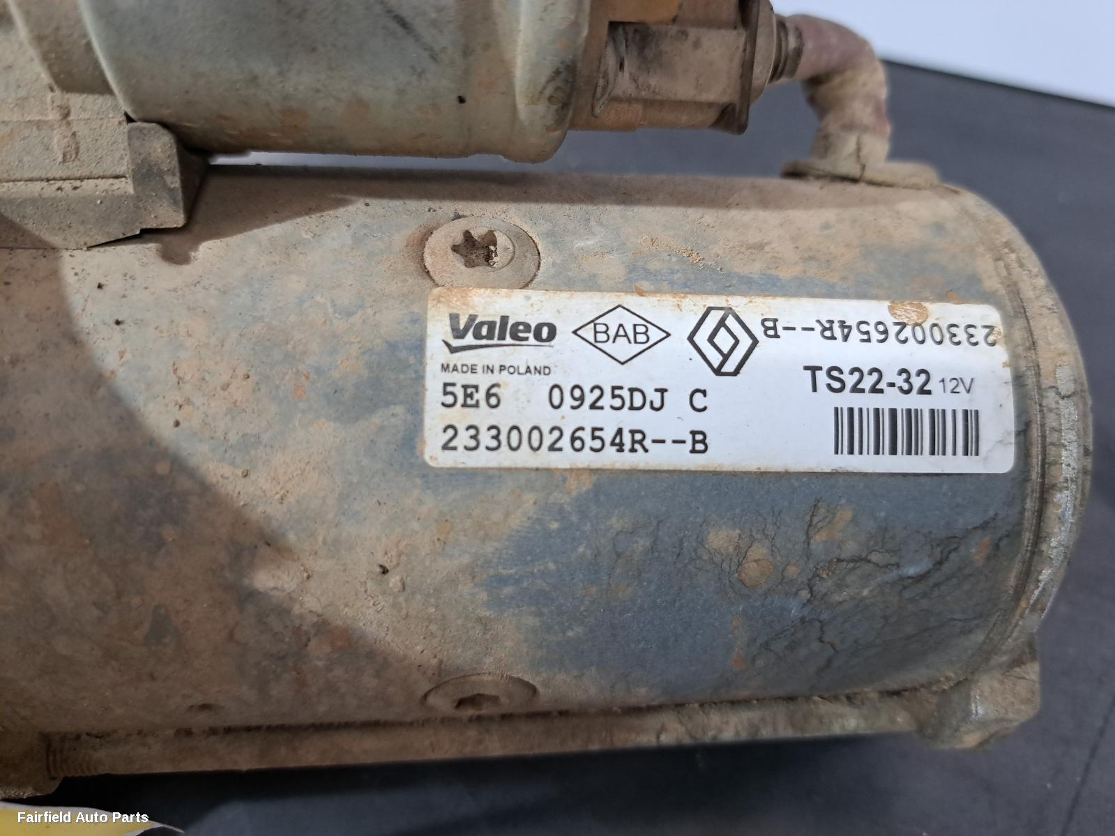 2016 Nissan Navara Starter