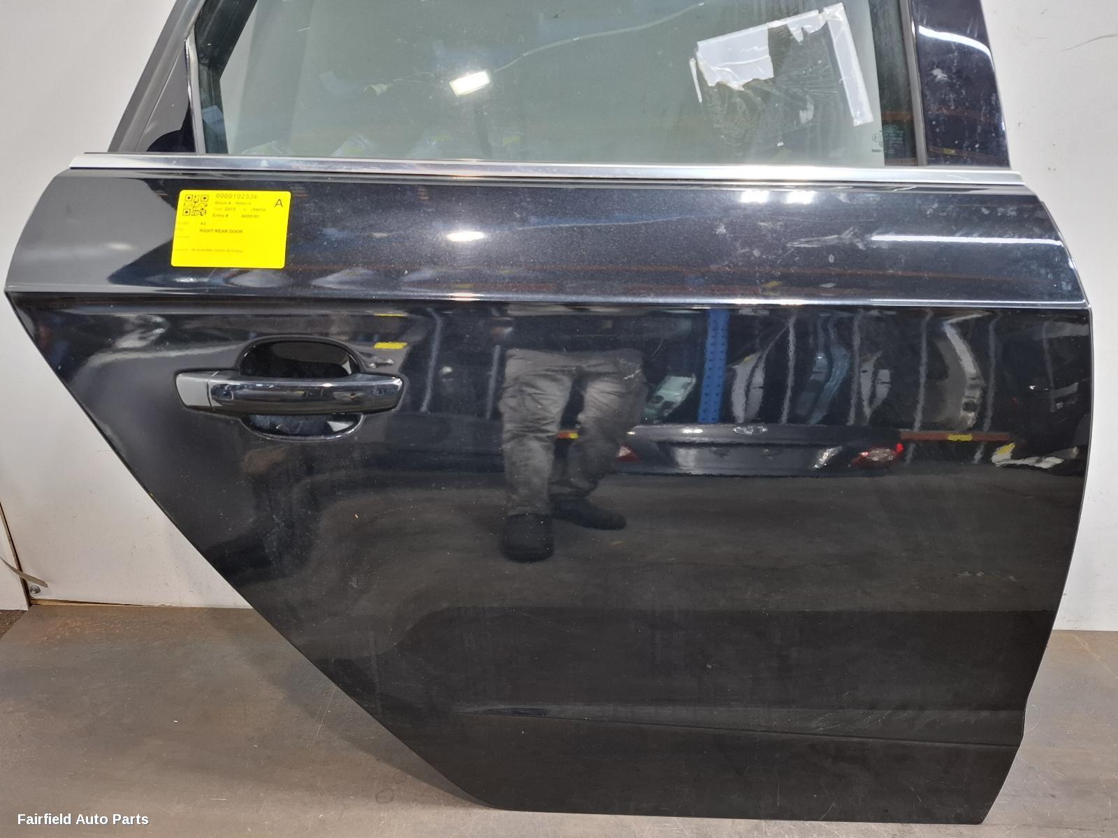 2013 Audi A3 Right Rear Door Sliding