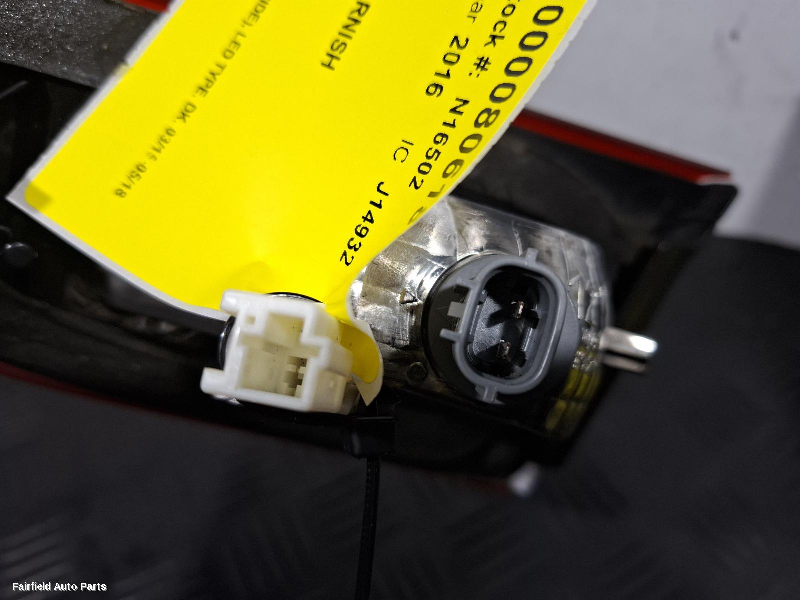 2015-2018 Mazda Cx3 Rear Garnish