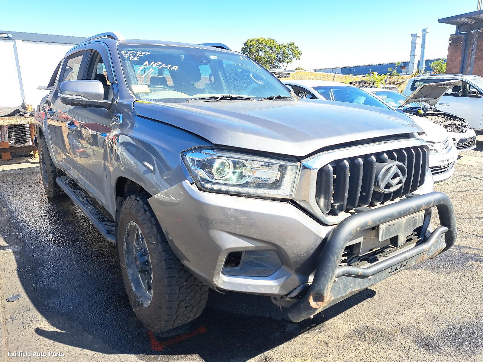 2020 Ldv T60 Alternator