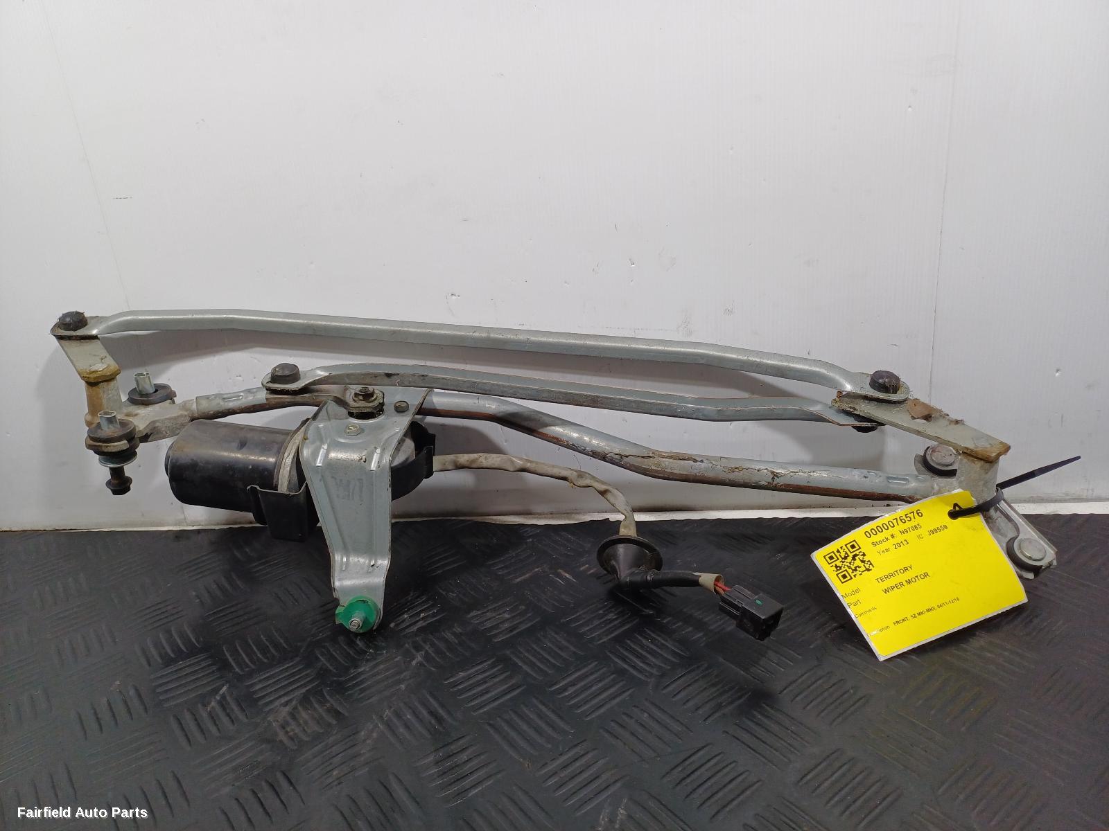 2011-2016 Ford Territory Wiper Motor