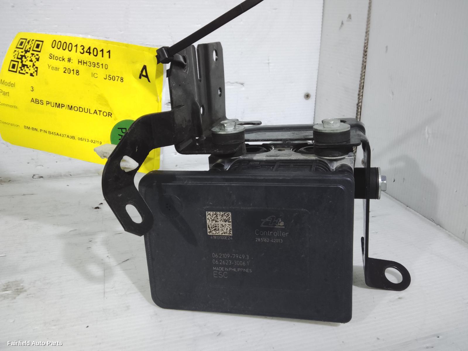 2013-2019 Mazda 3 Abs Pump Modulator