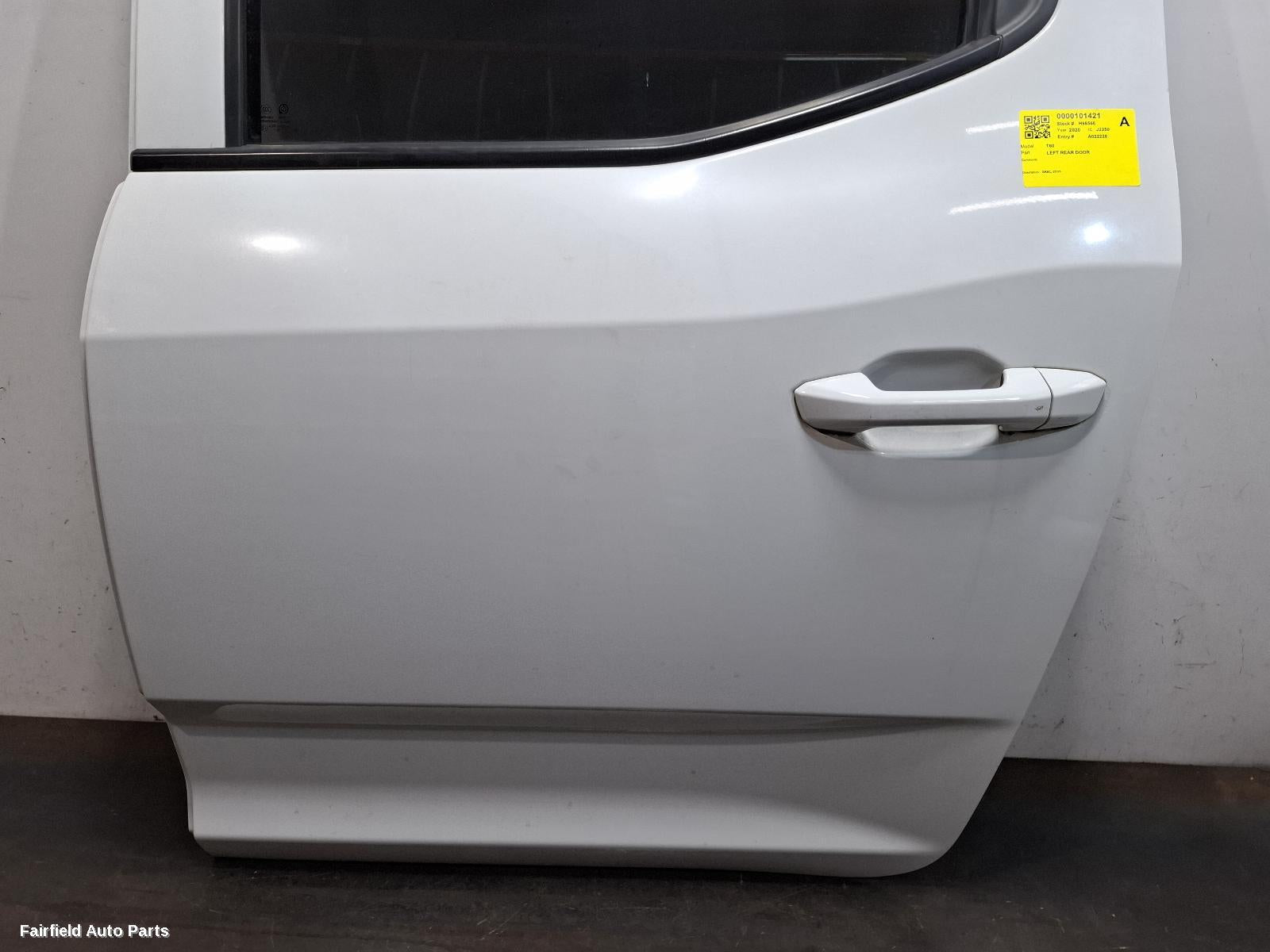 2017-2026 Ldv T60 Left Rear Door Sliding