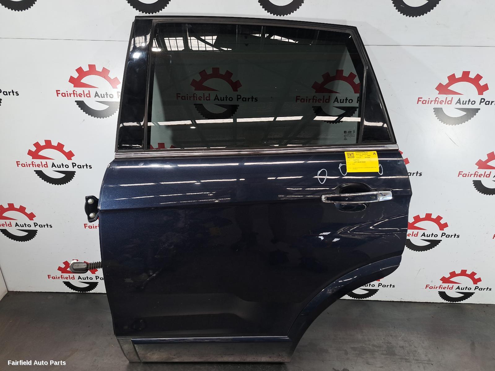 2018 Holden Captiva Left Rear Door Sliding