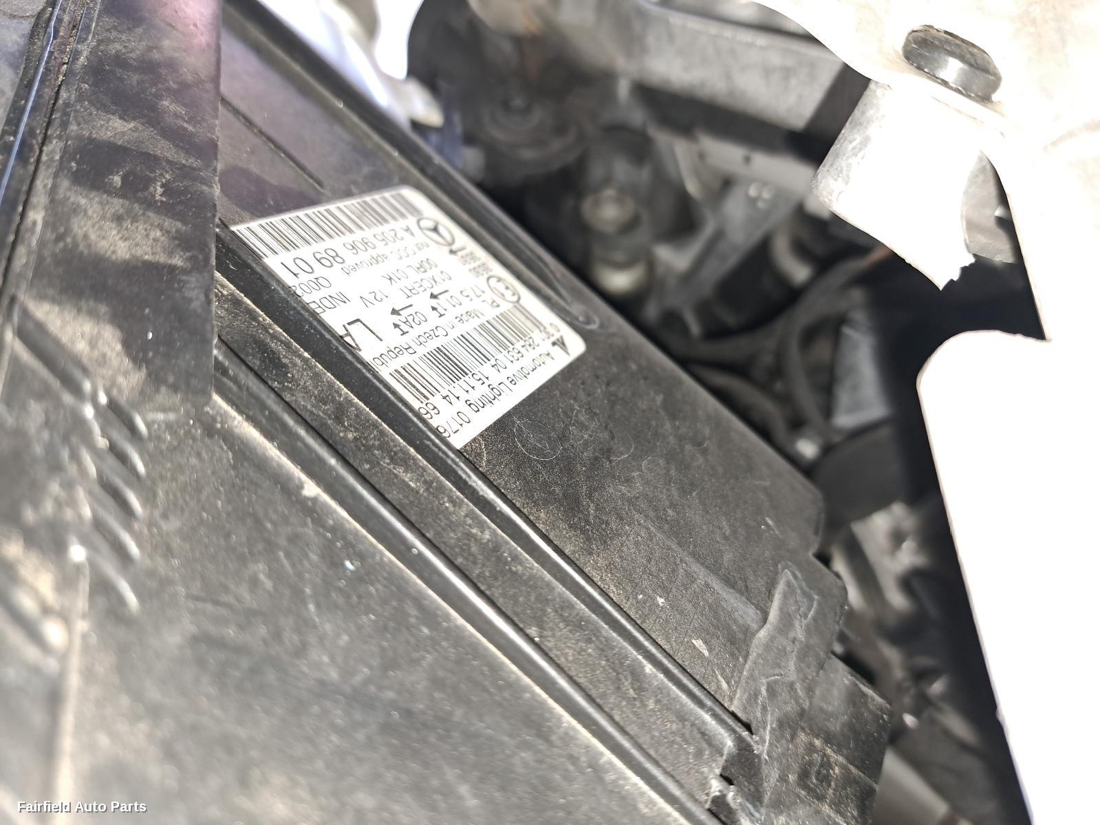 2015 Mercedes C Class Left Headlamp