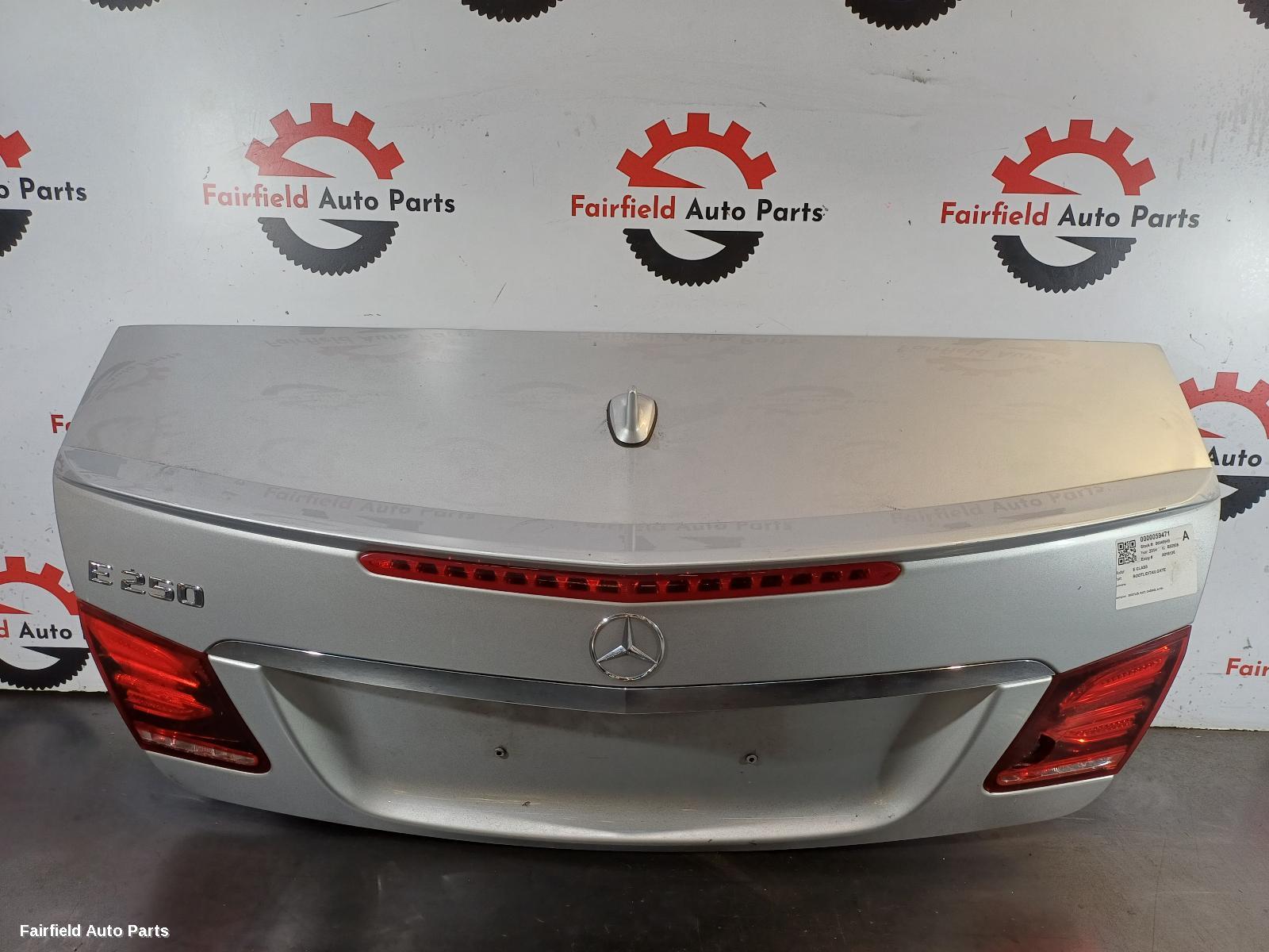 2010-2016 Mercedes E Class Bootlid Tailgate