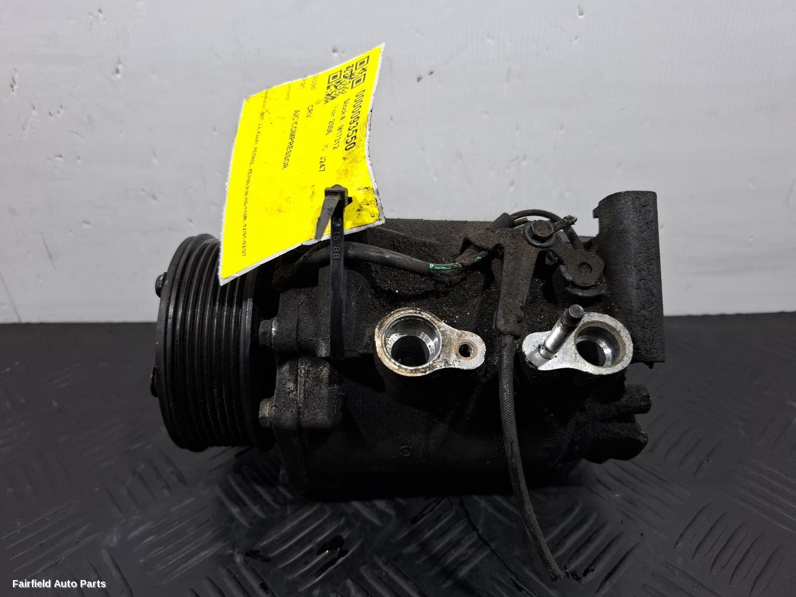 2001-2007 Honda Crv A C Compressor