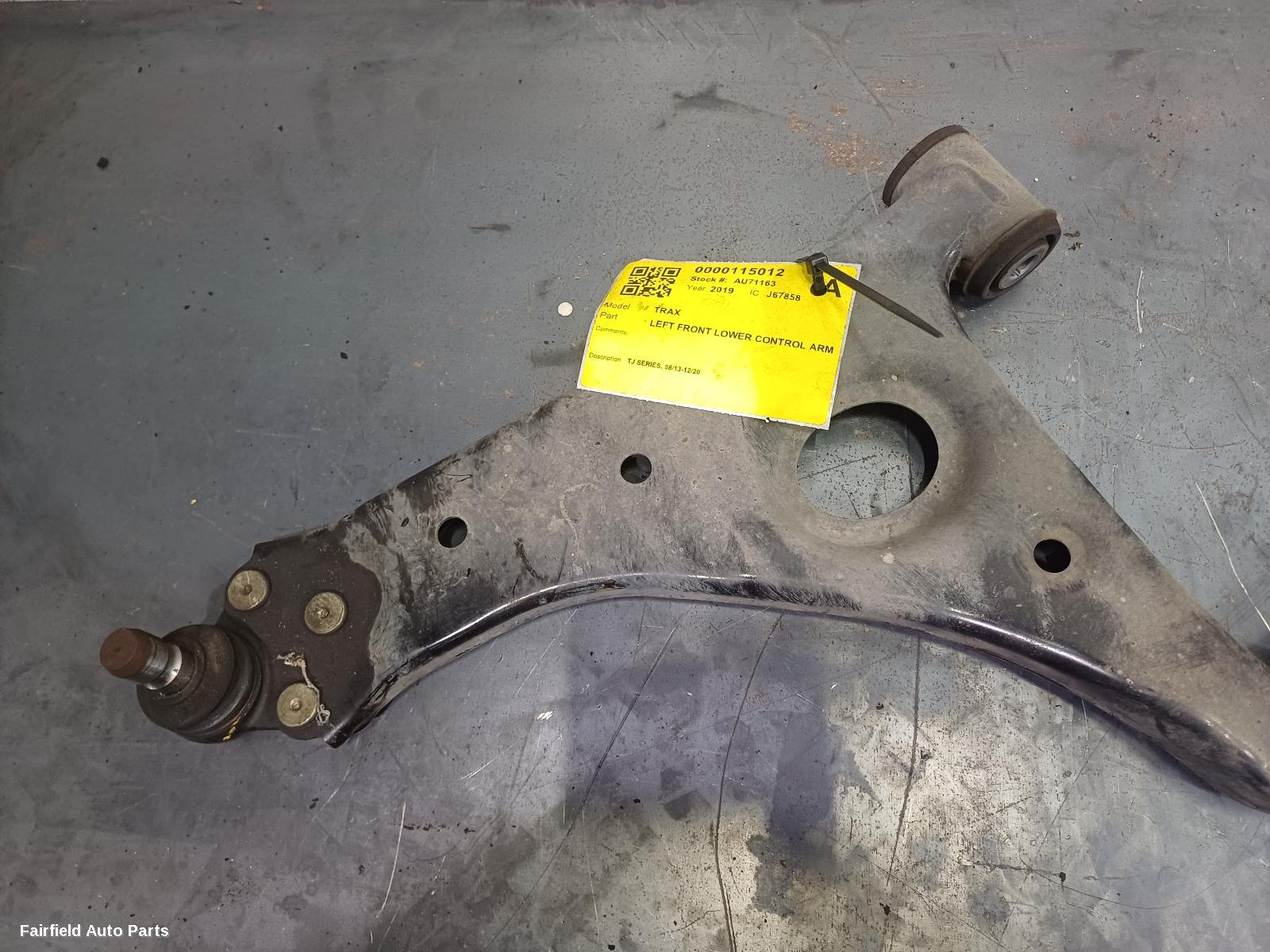 2013-2020 Holden Trax Left Front Lower Control Arm