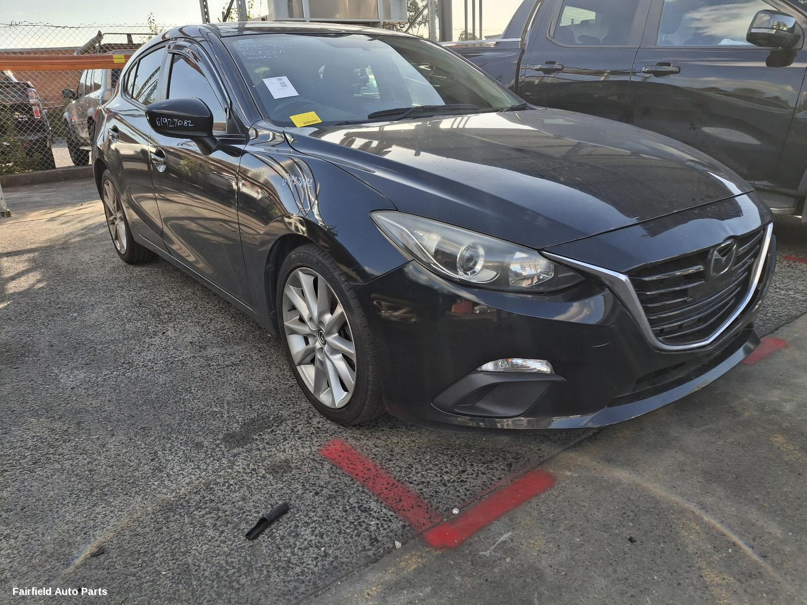 2016 Mazda 3 Left Rear Door Sliding