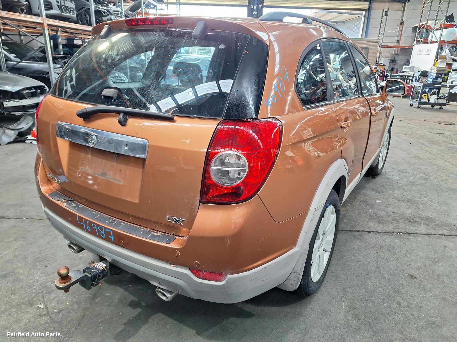 2007 Holden Captiva F Bar Reinforc Brack