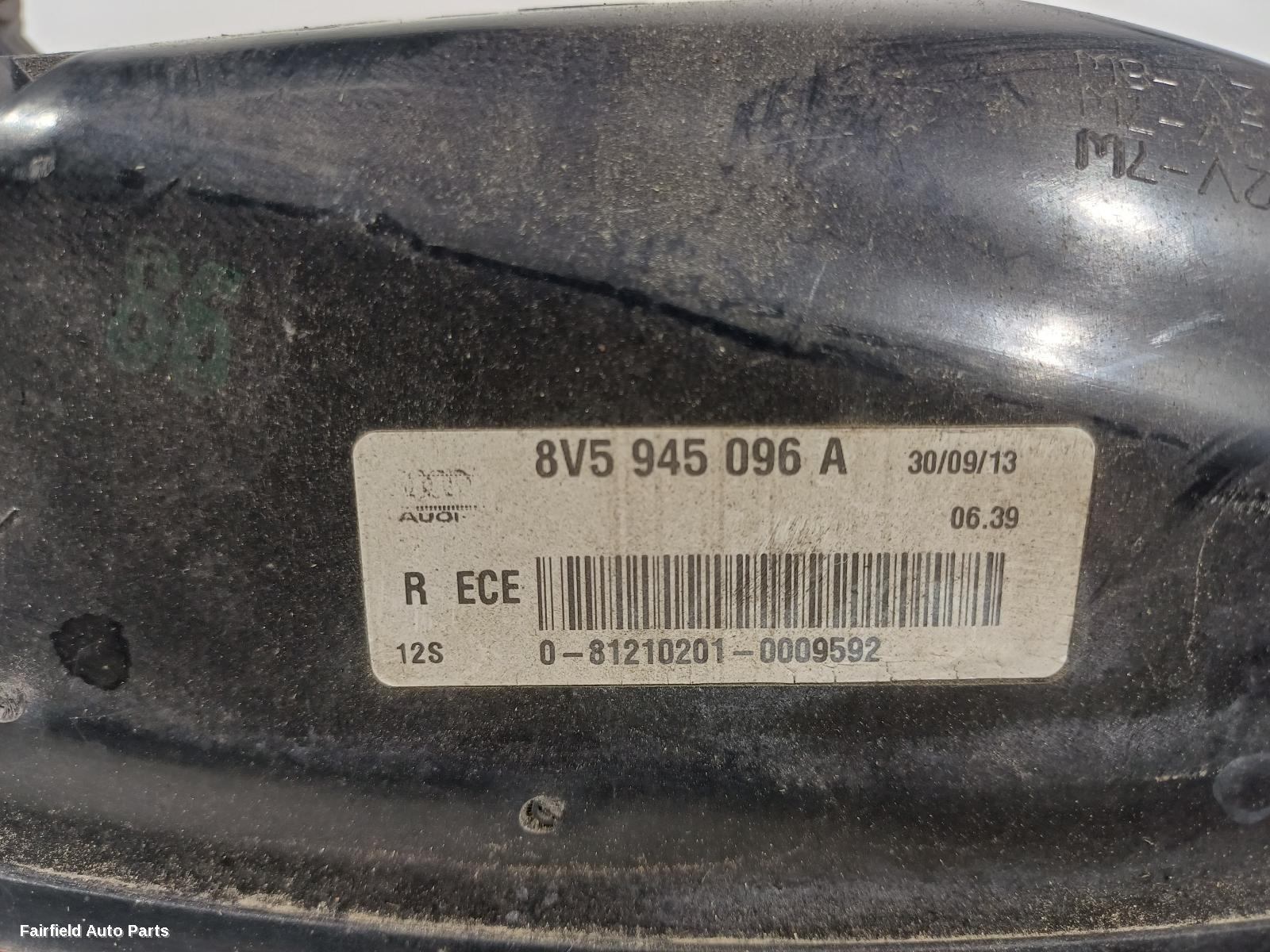 2013-2016 Audi A3 Right Taillight