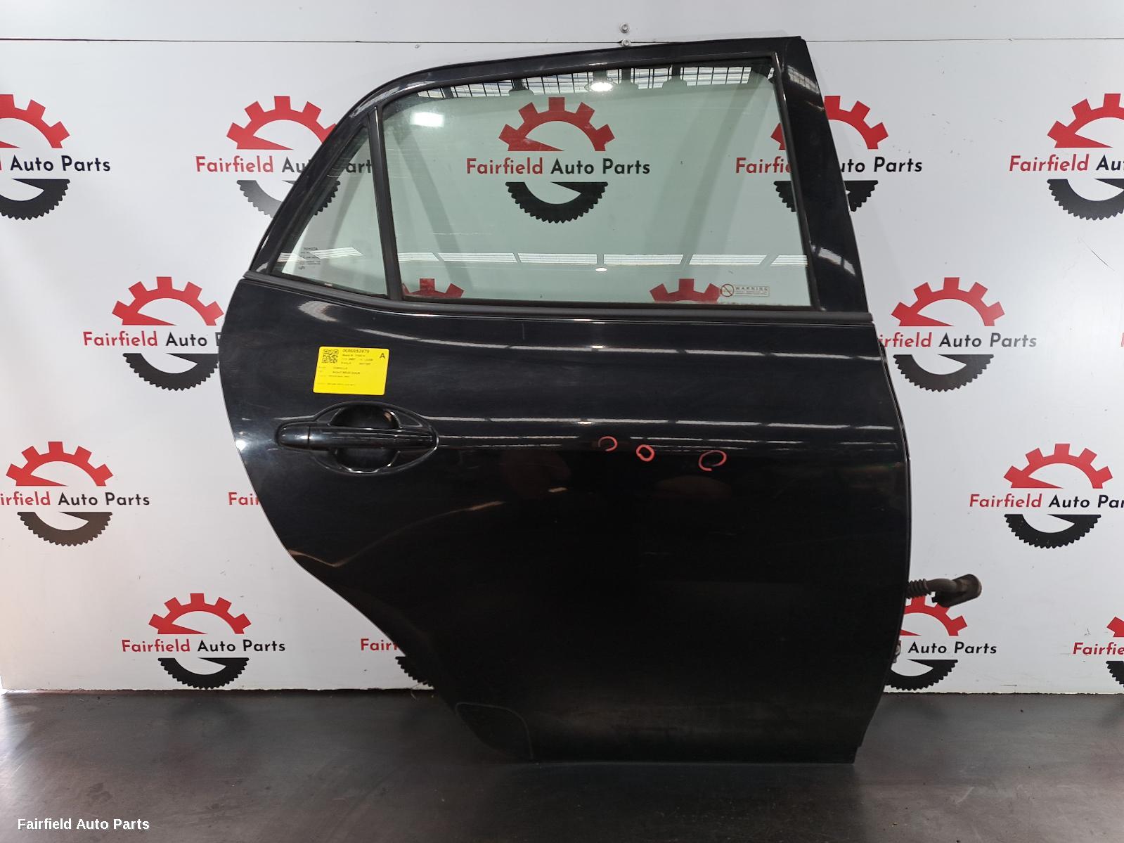 2007-2012 Toyota Corolla Right Rear Door Sliding