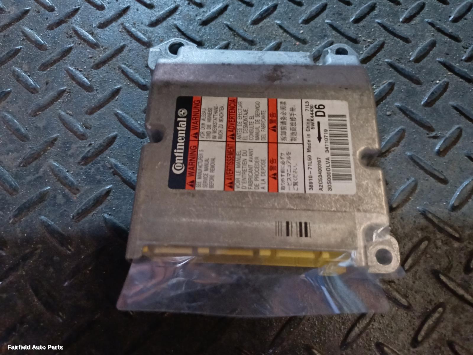 2012 Suzuki Swift Airbag Module Sensor