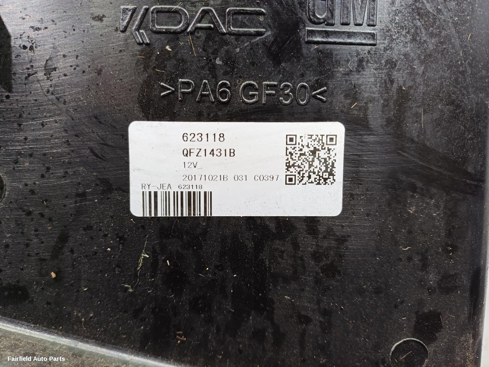 2018 Holden Trax Fan