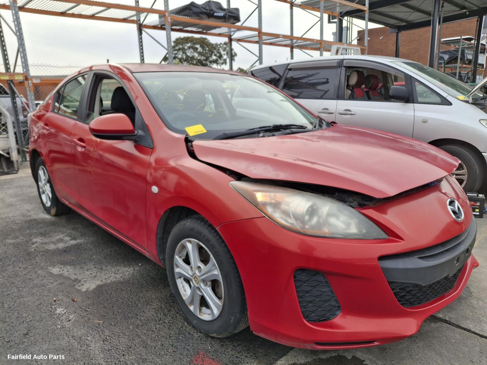 2012 Mazda 3 Left Rear Door Sliding