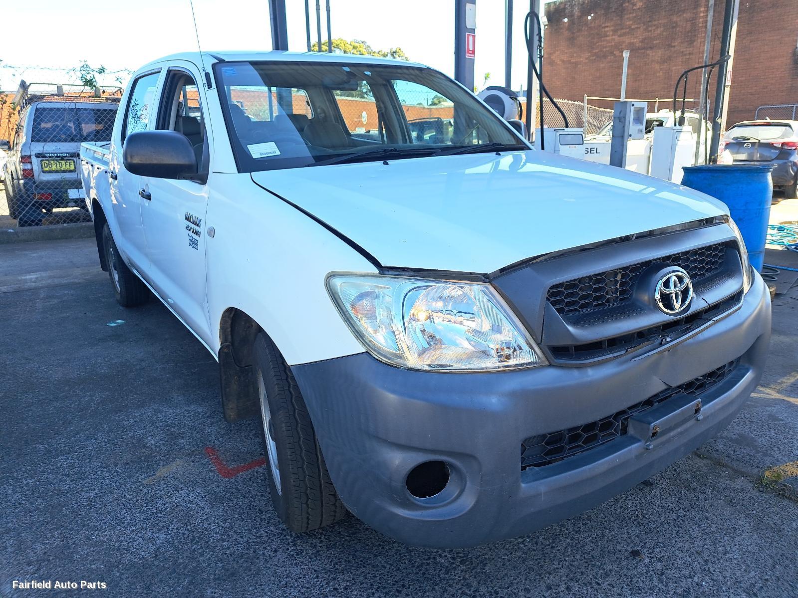 2009 Toyota Hilux Right Rear Door Sliding