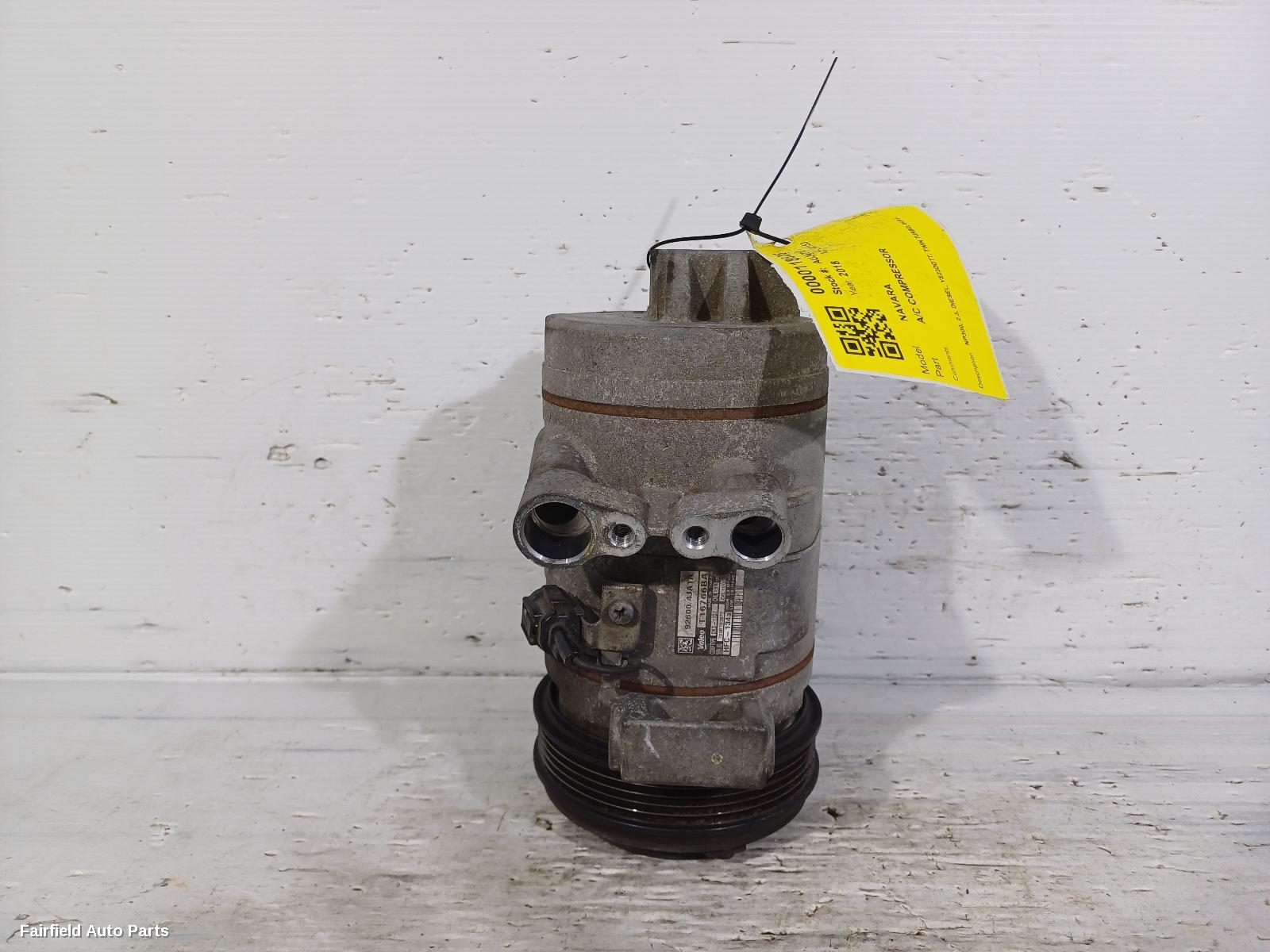 2015-2025 Nissan Navara A C Compressor