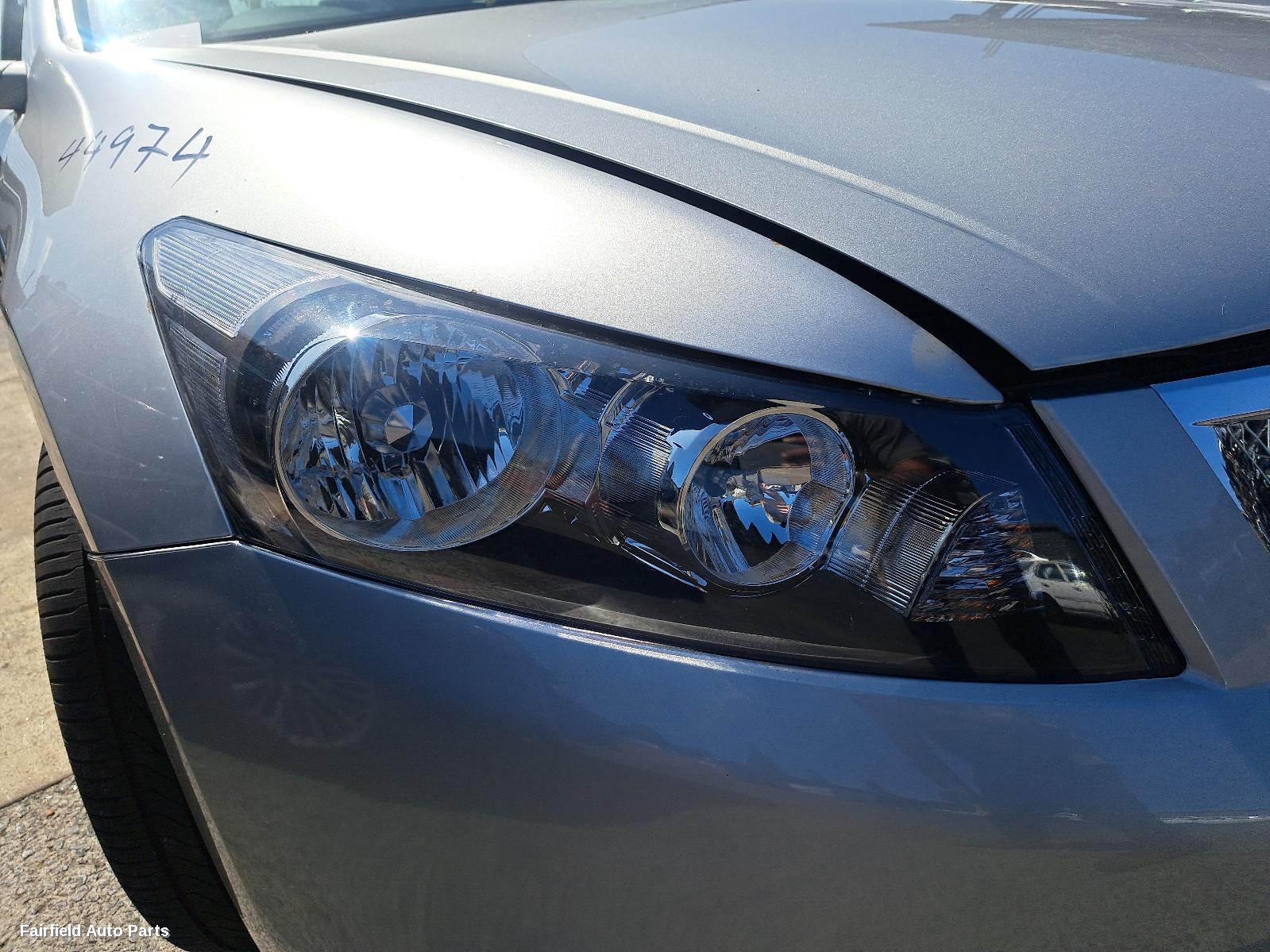 2008 Honda Accord Right Headlamp
