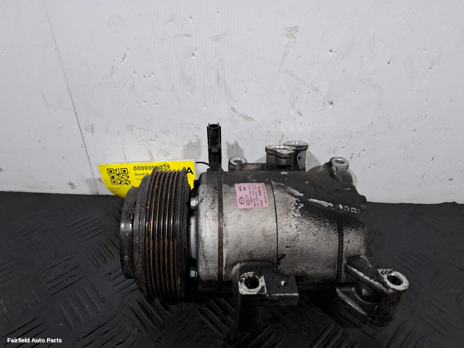 2017-2025 Mazda Cx5 A C Compressor