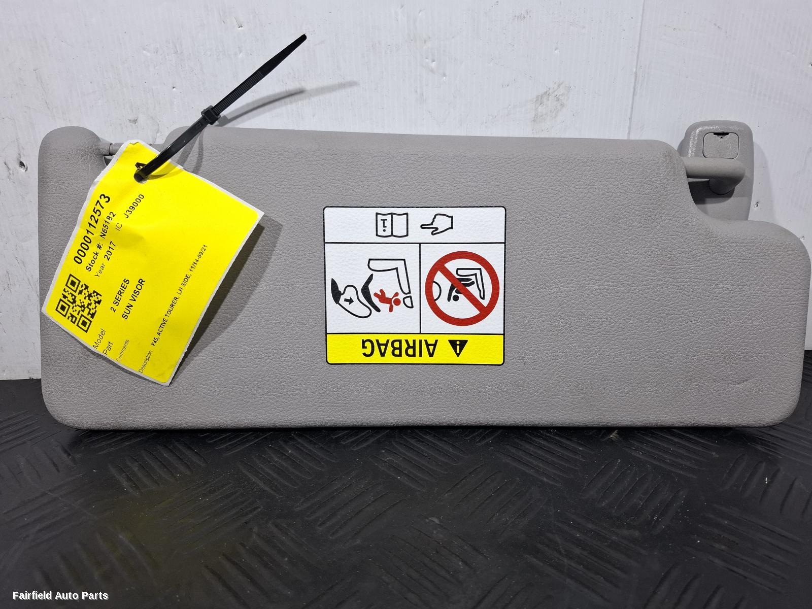 2014-2021 Bmw 2 Series Sunvisor