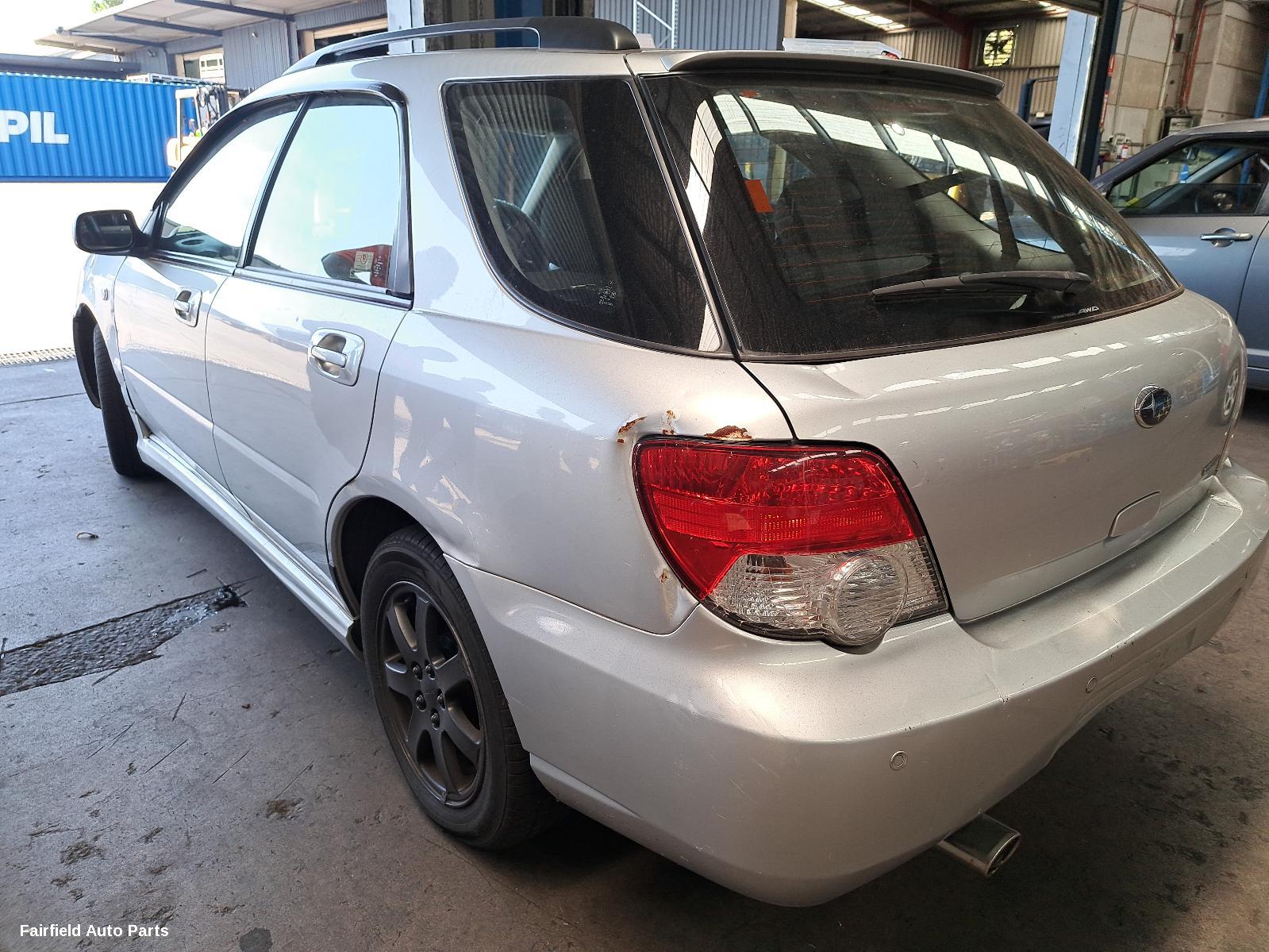 2007 Subaru Impreza Bonnet