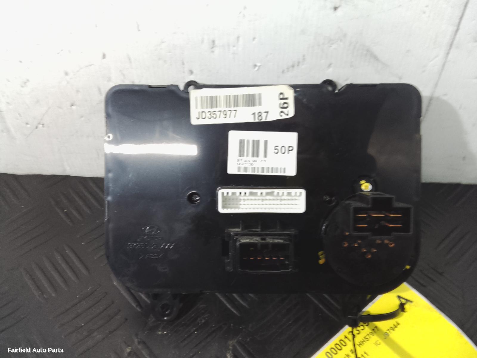 2007-2012 Hyundai I30 Heater Ac Controls