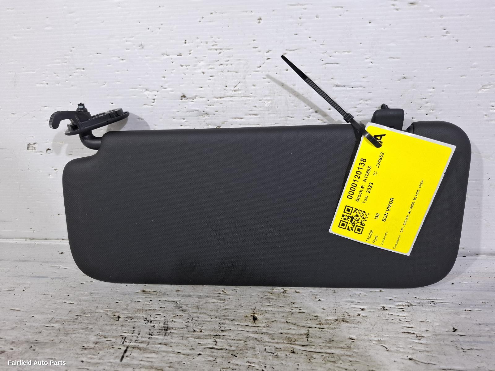 2020-2026 Hyundai I30 Sunvisor