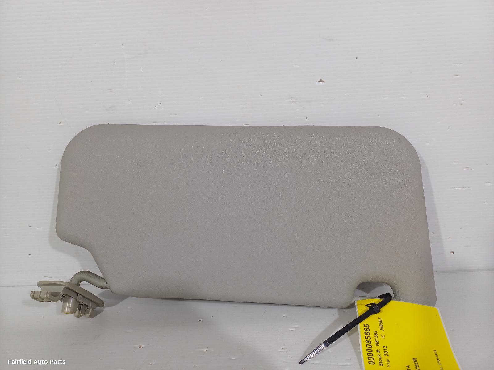 2008-2013 Ford Fiesta Sunvisor