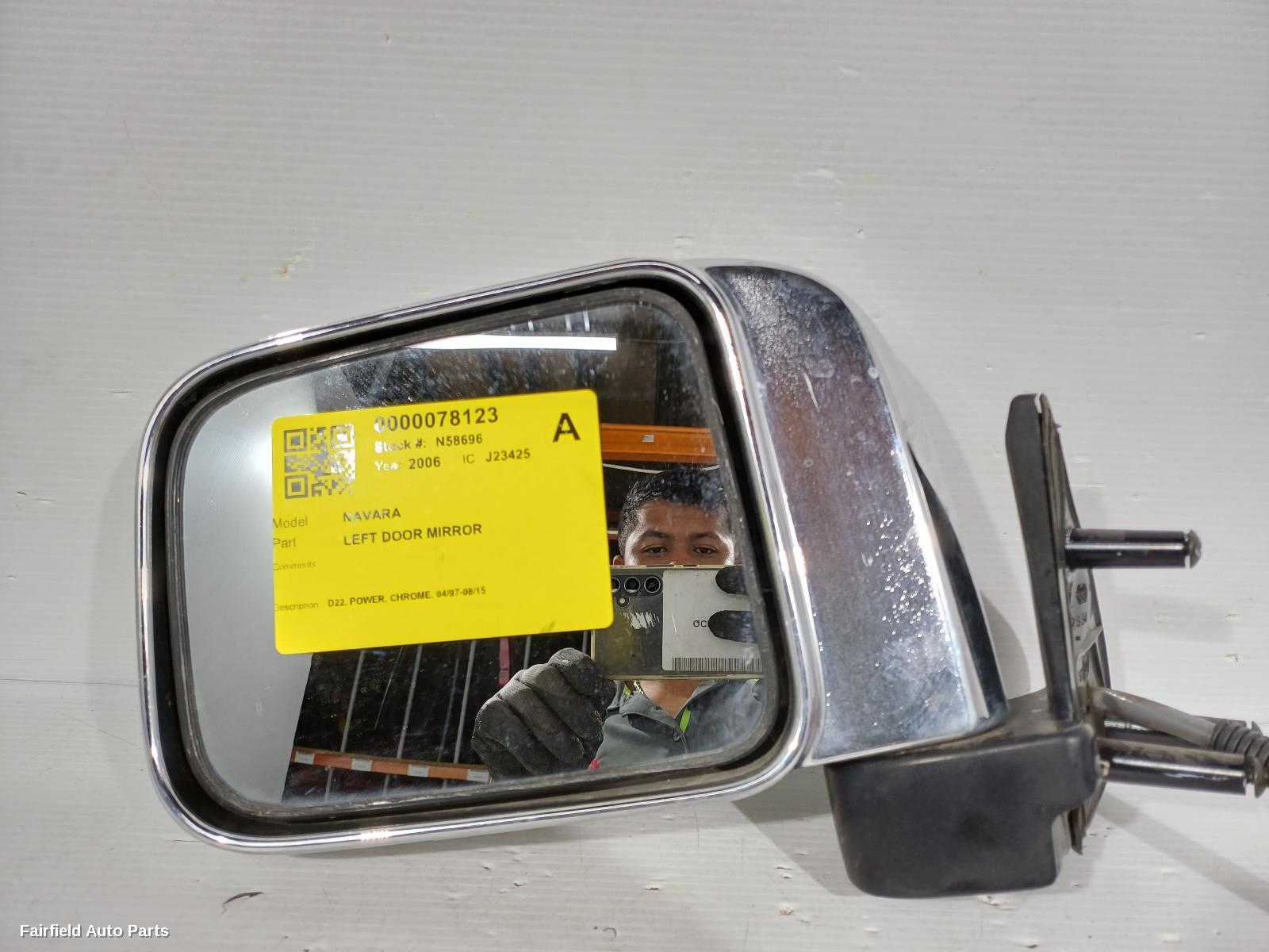 1997-2015 Nissan Navara Left Door Mirror