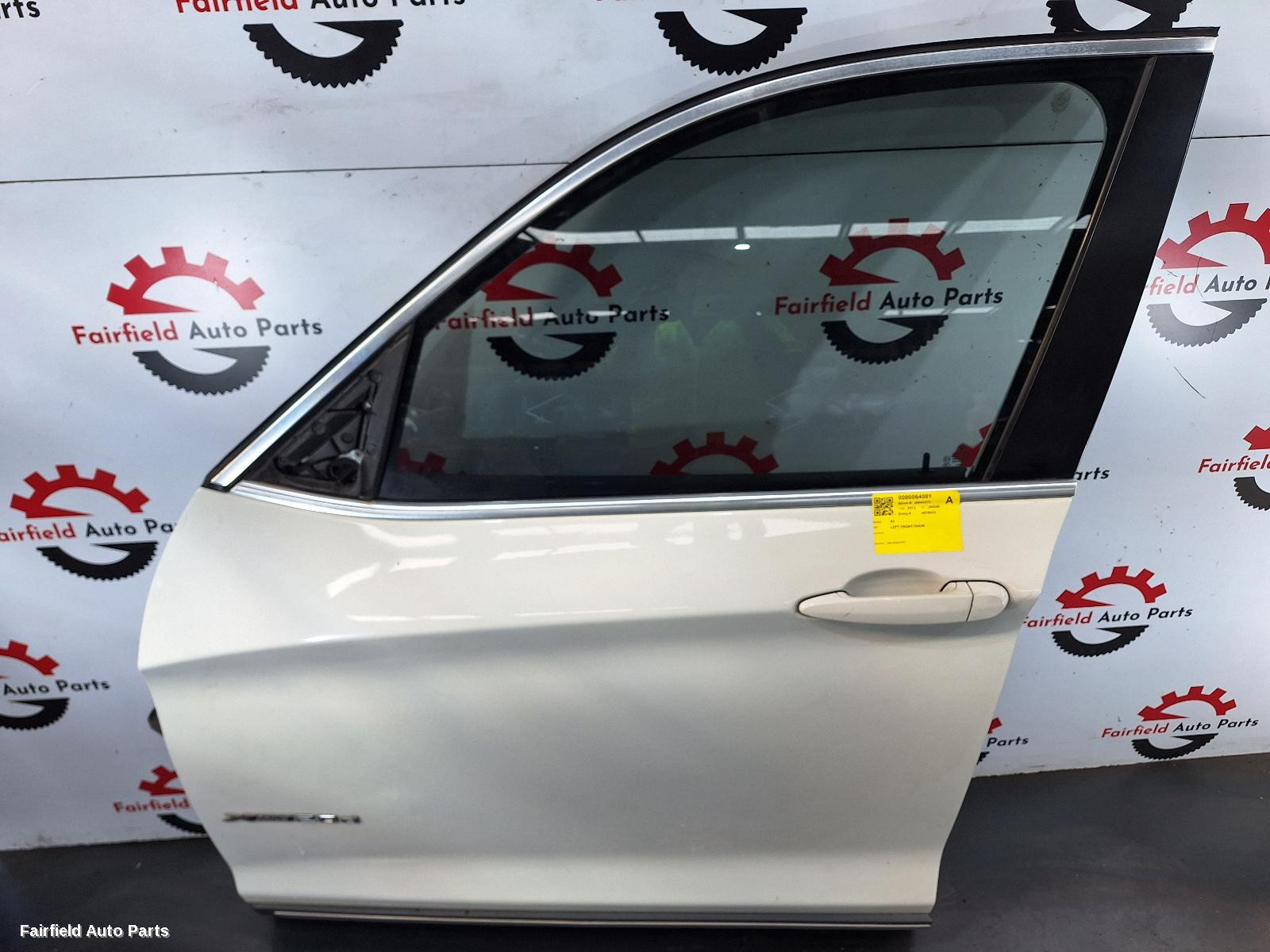 2009-2017 Bmw X3 Left Front Door