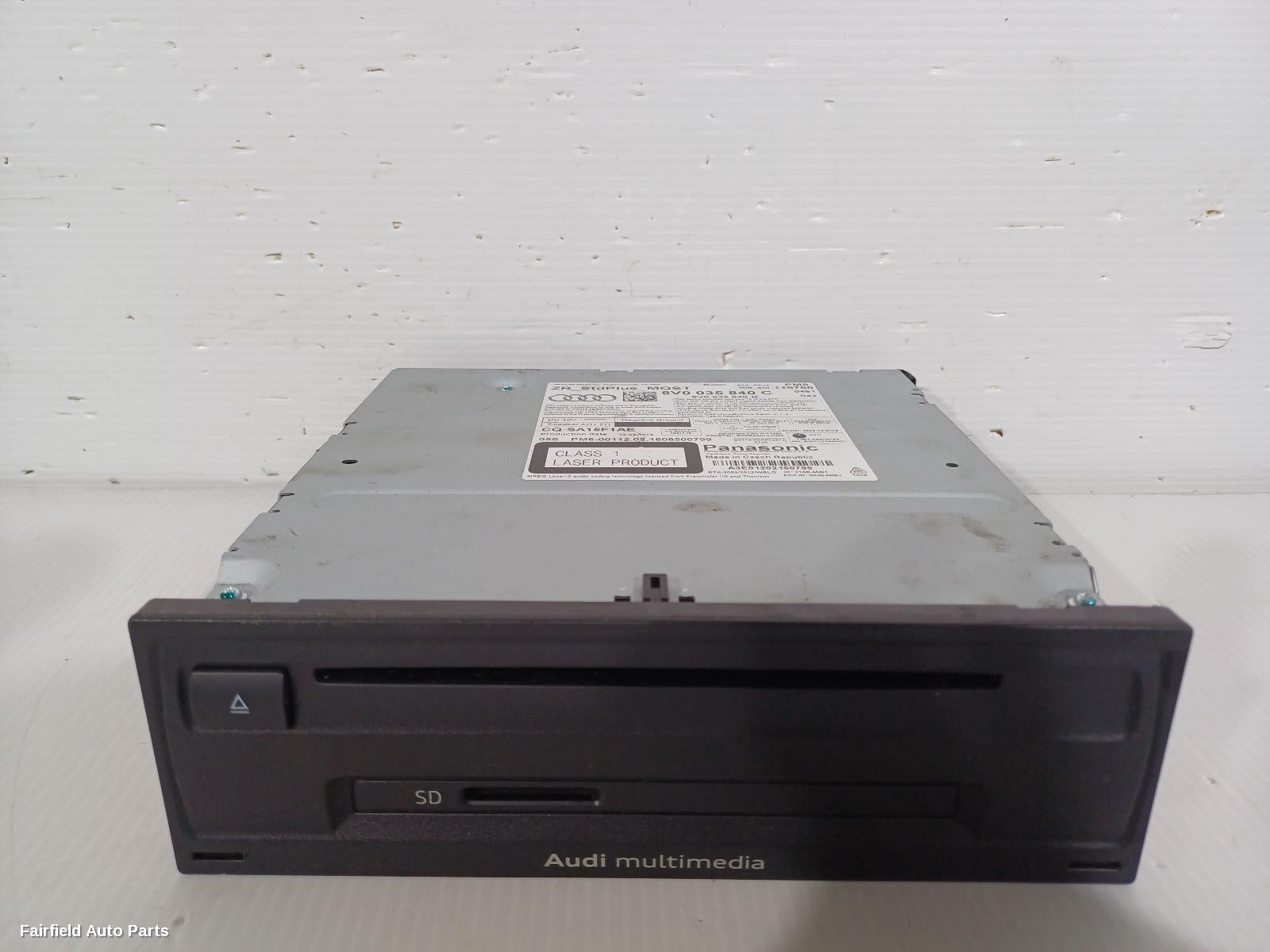 2013-2020 Audi A3 Radio Cd Dvd Sat Tv