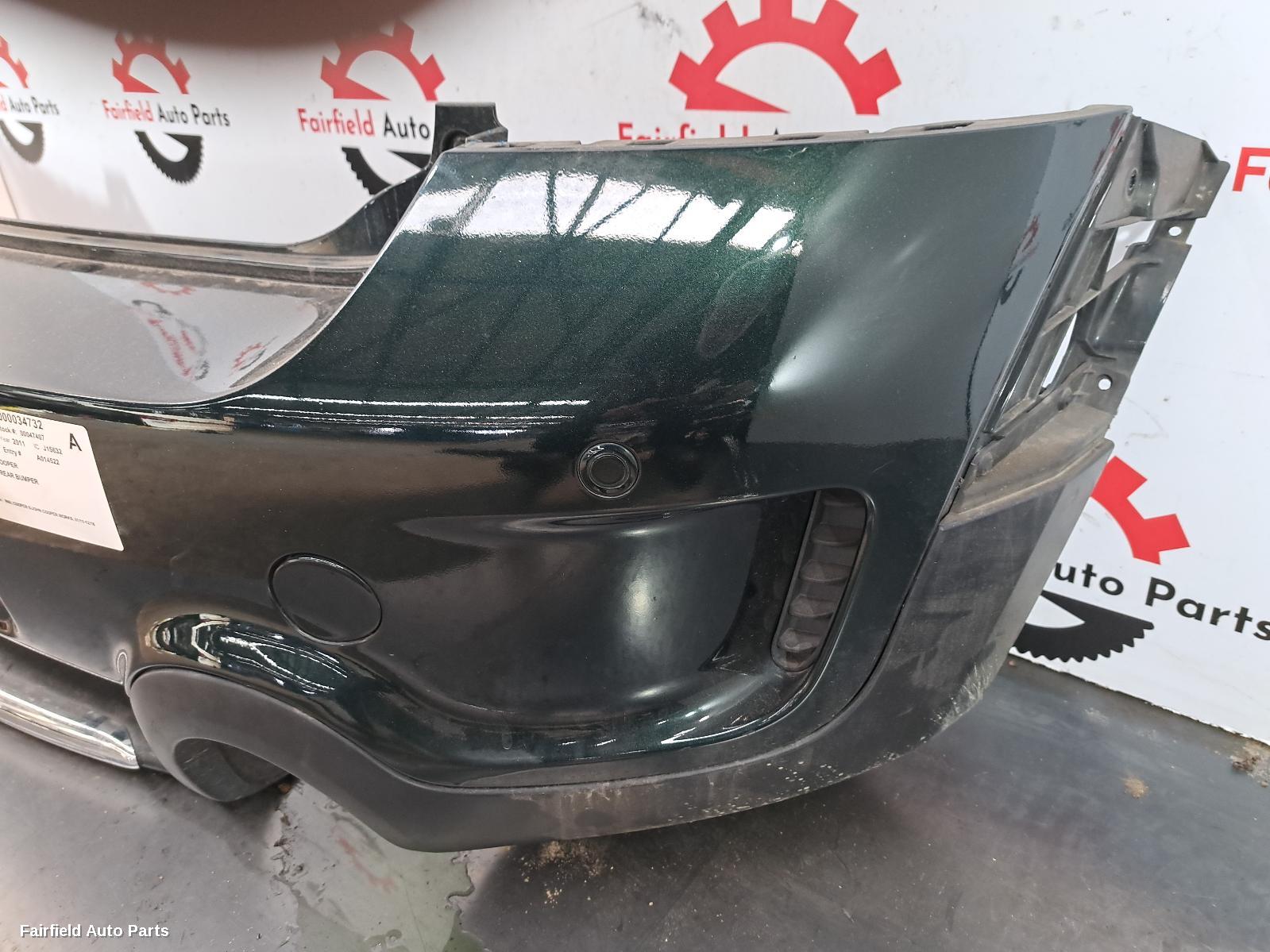 2011 Mini Cooper Rear Bumper