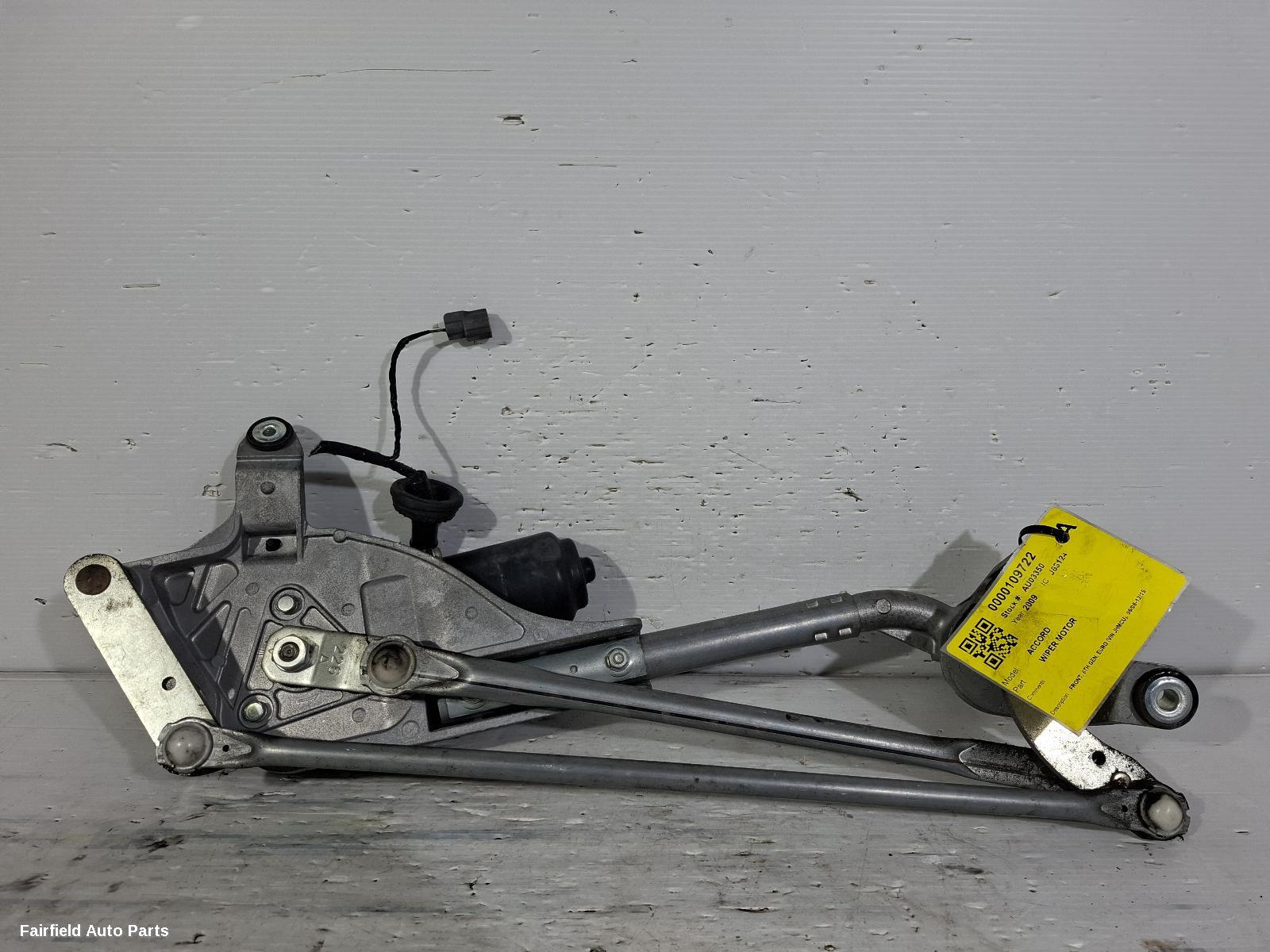 2006-2015 Honda Accord Wiper Motor