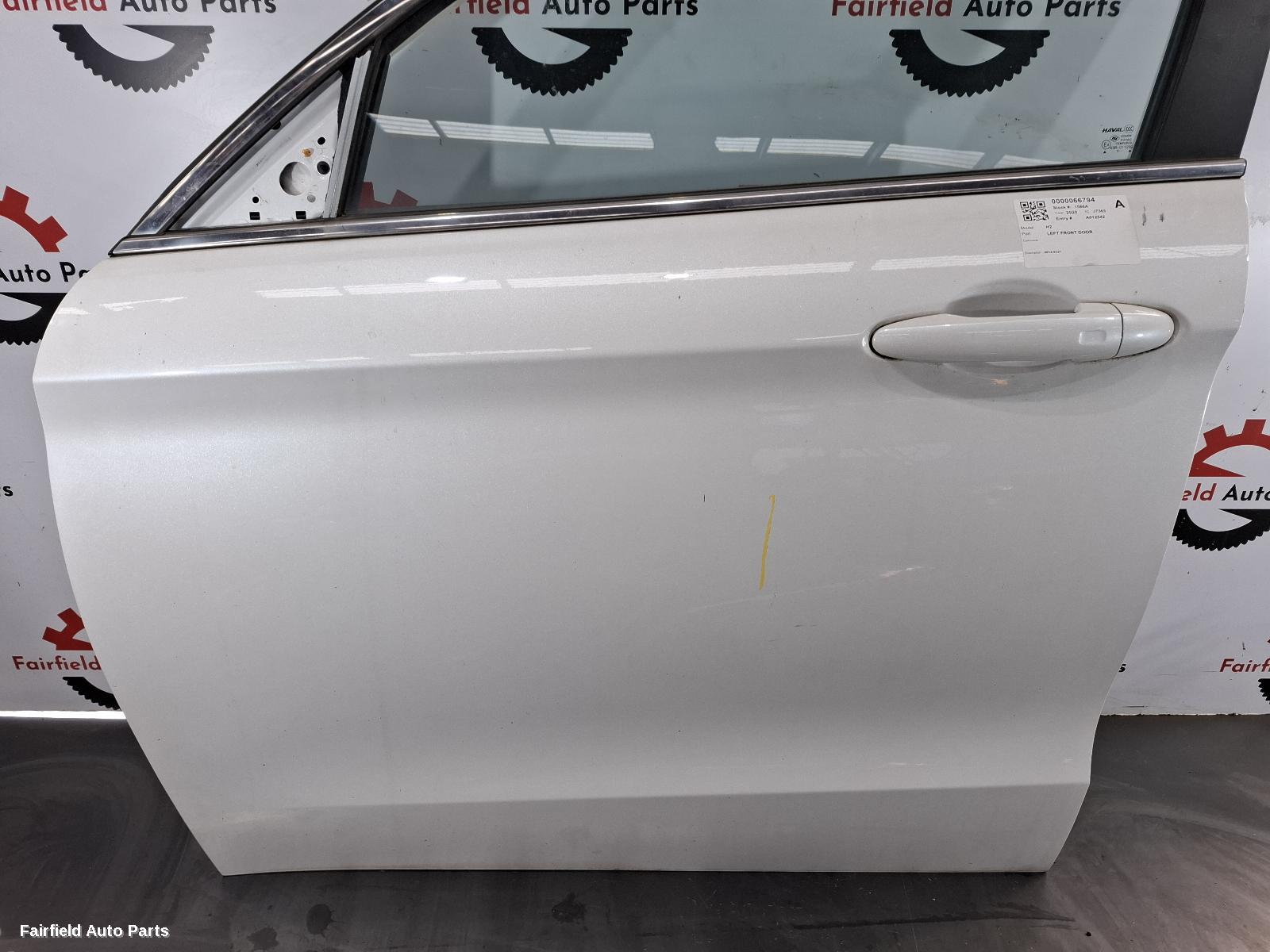 2019-2021 Haval H2 Left Front Door