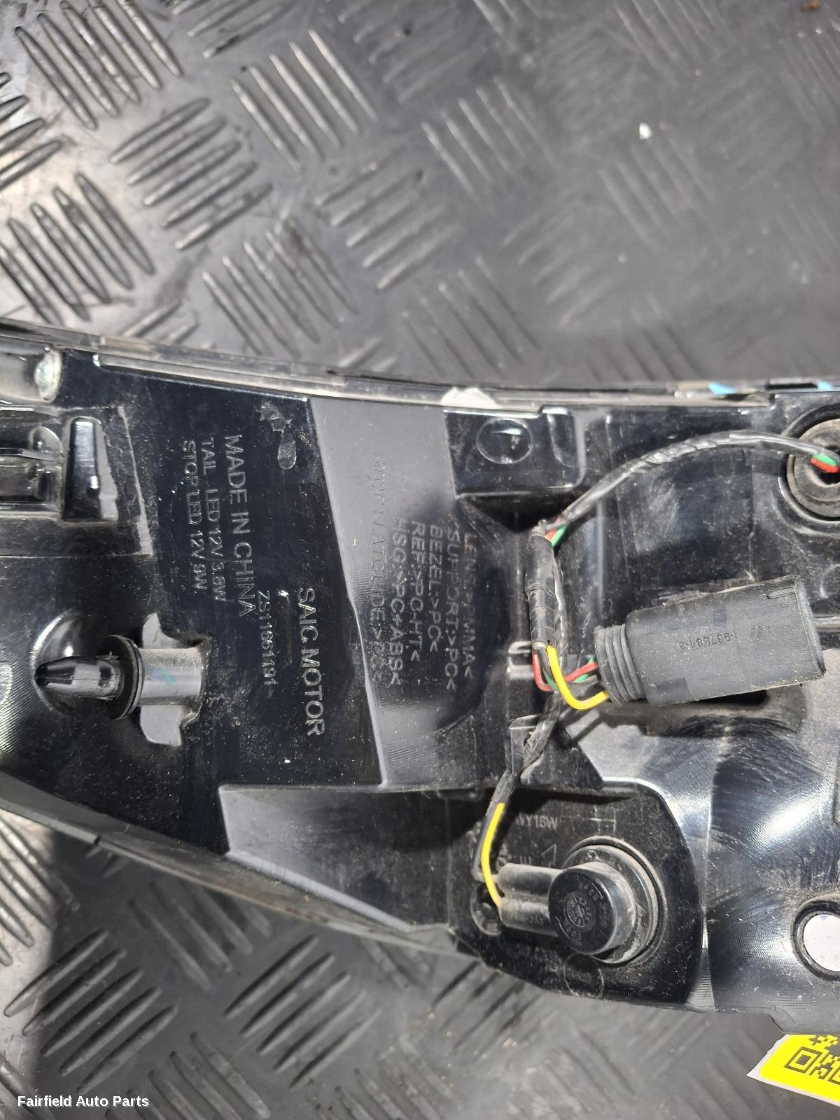 2022-2024 Mg Zs Right Taillight