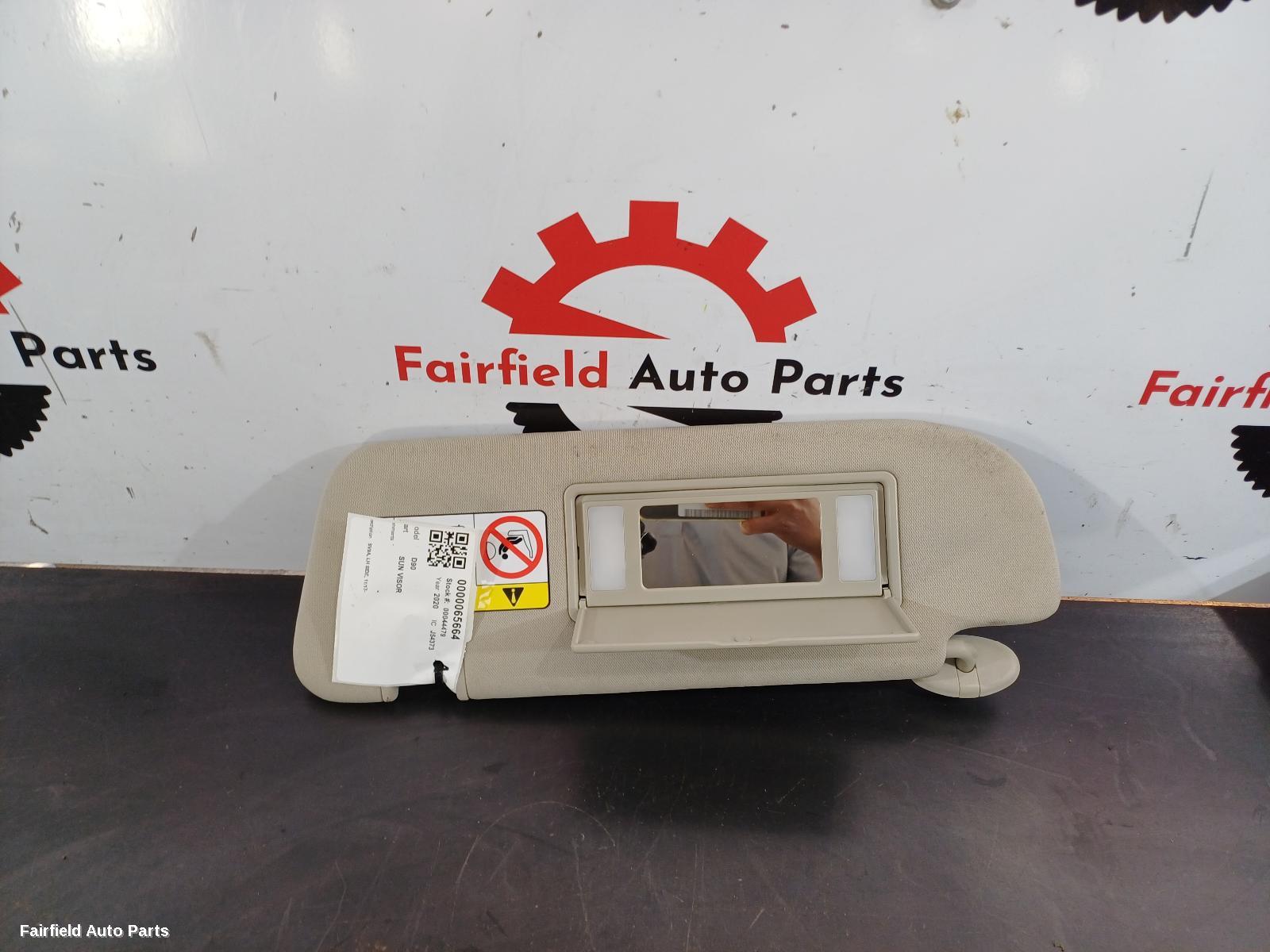 2017-2025 Ldv D90 Sunvisor